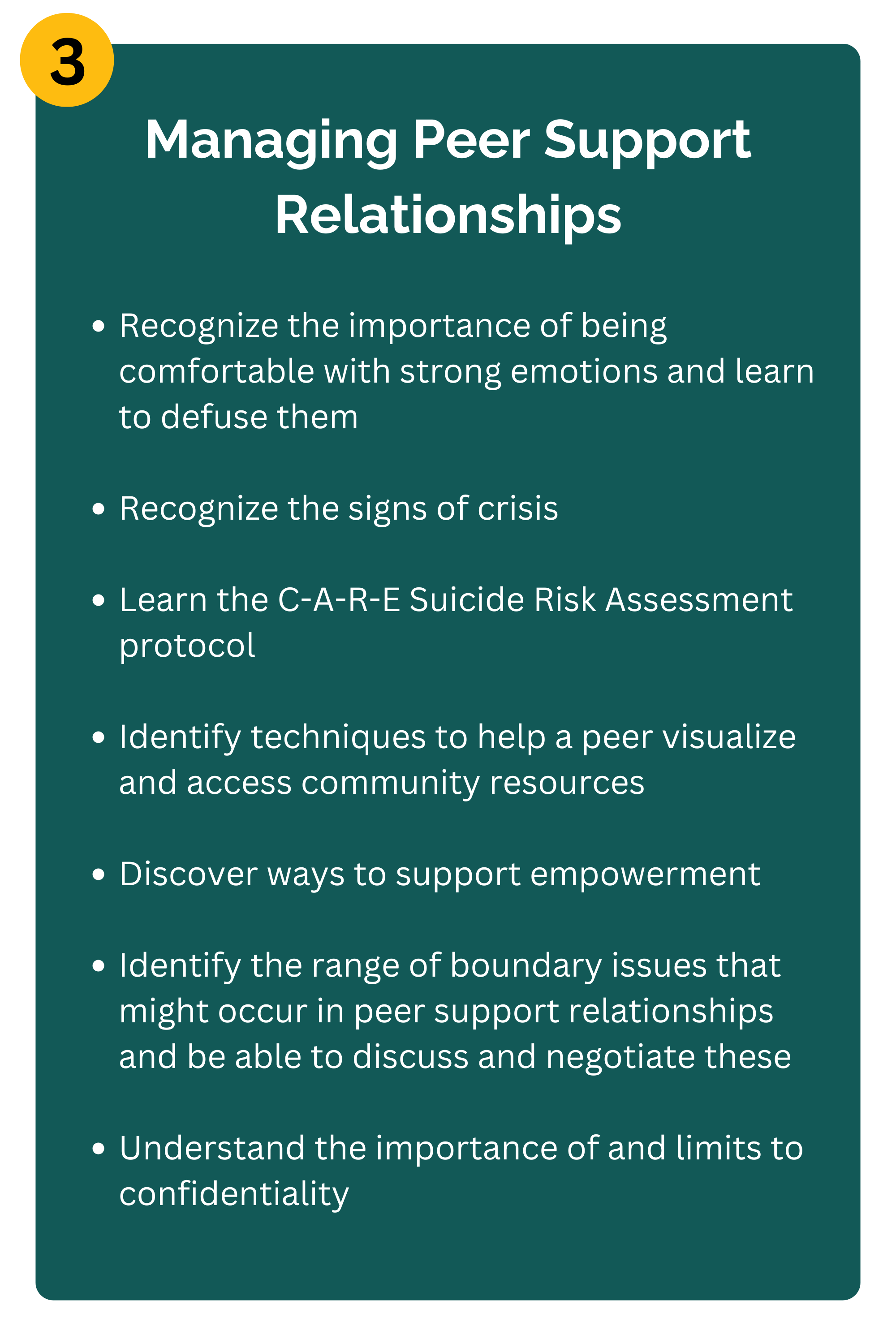Transform your lived experience into powerful support for others ...