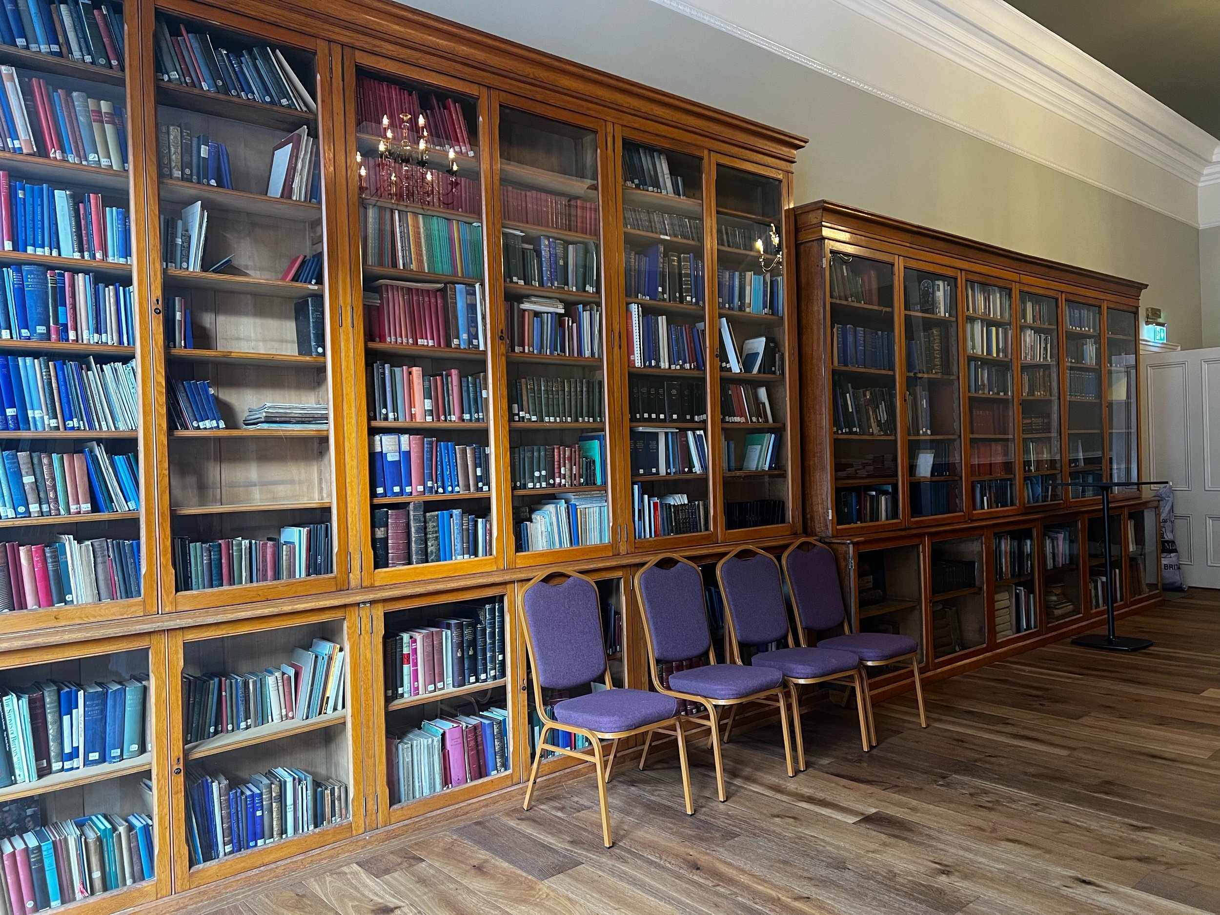 Library in Freemason lodge