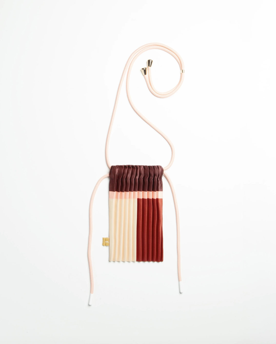 Multitudes | Pleated Mini Bag - Ruby