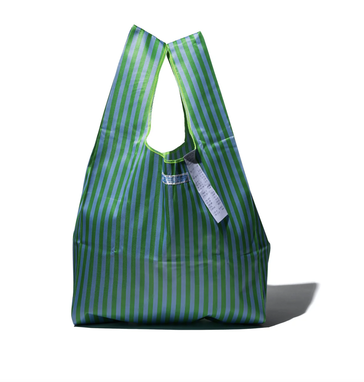 Puebco | Fabric Bag — Green and Light Blue