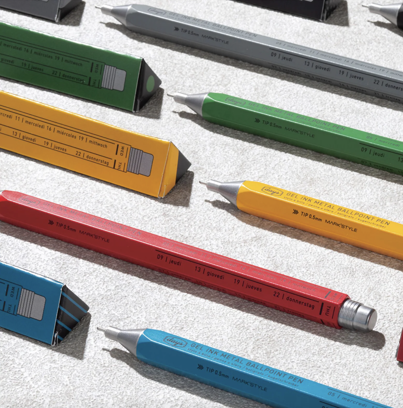 Mark's Inc | Days Metal Gel Ballpoint Pen