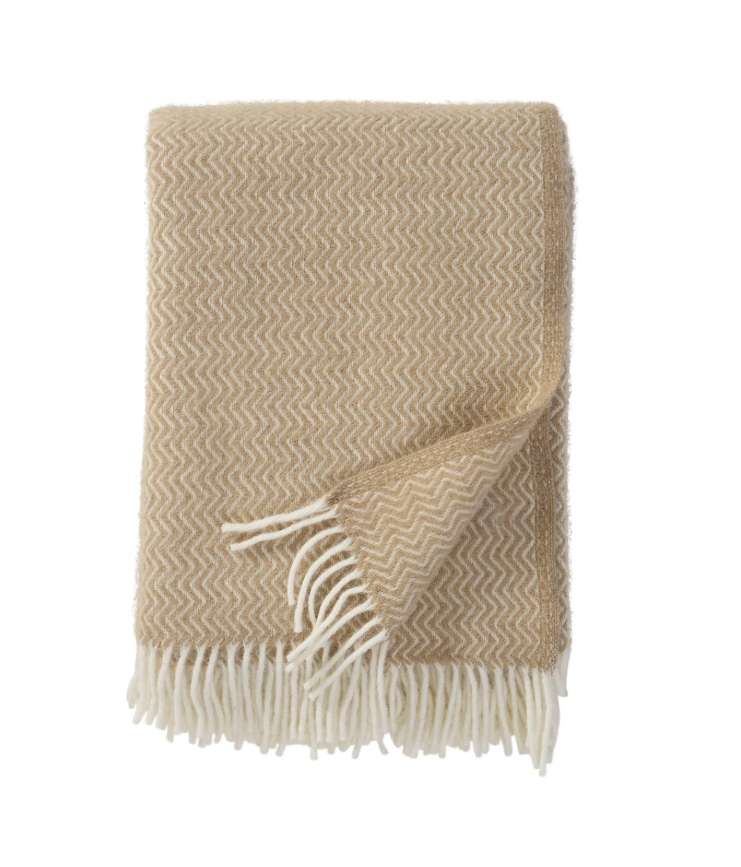 Klippan | Brushed Lambswool Throw - Sorbet Sandy Beach