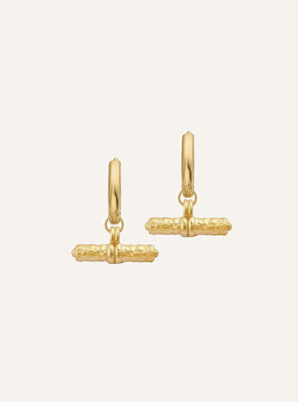 Formation Co. | Gold Plated Earrings - Margot T-Bar