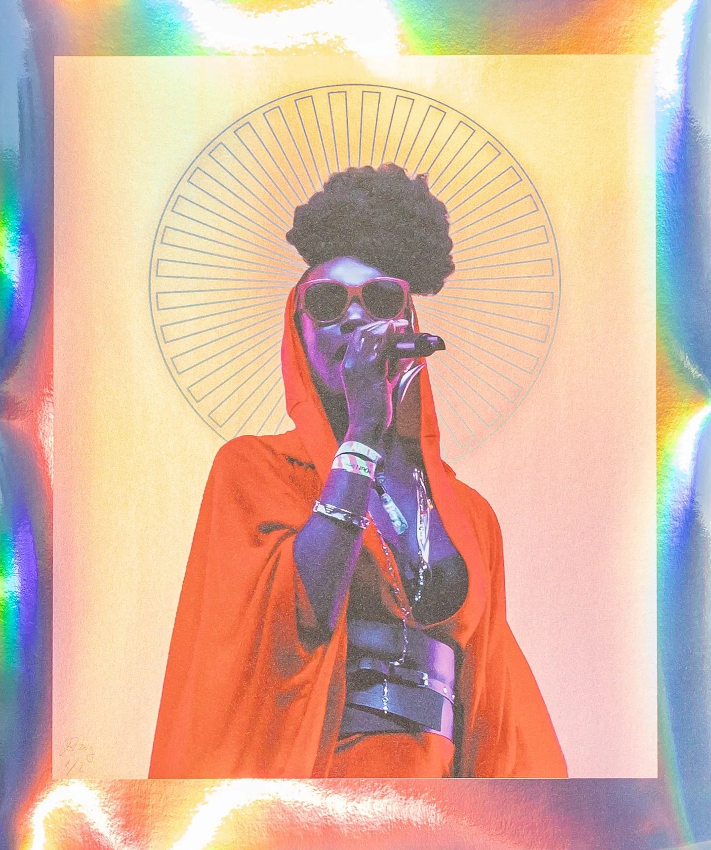 A closer look at my new limited-edition collaboration print with the phenomenal @elisabethtroy ✨

This piece began as a live photograph I took while she performed with @mjcolemusic for his Friday headline set at @weoutherefest. 

Elisabeth is one of 