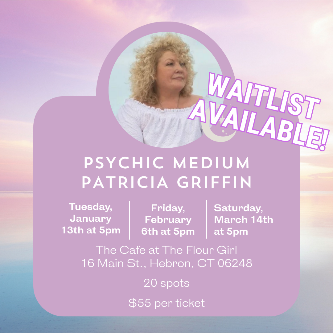 March 14th Tickets for Psychic Patricia Griffin