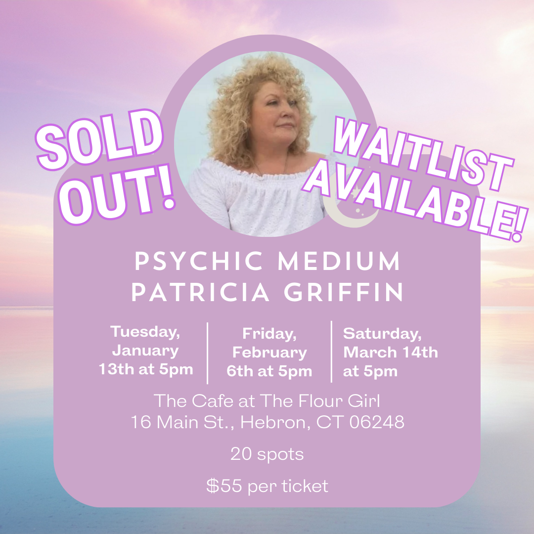 February 6th Tickets for Psychic Patricia Griffin