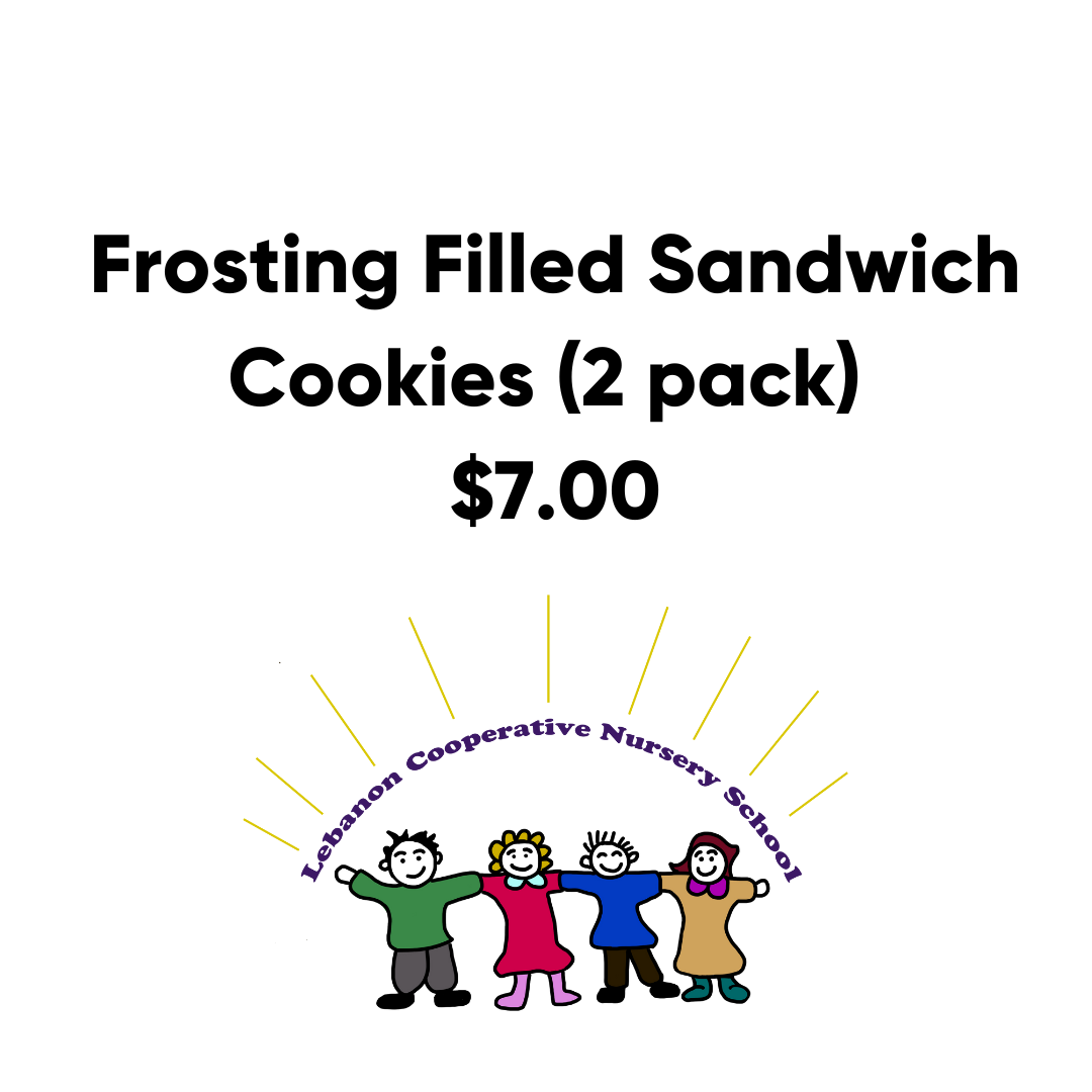 Frosting Filled Sandwich Cookie (2 pack) $7
