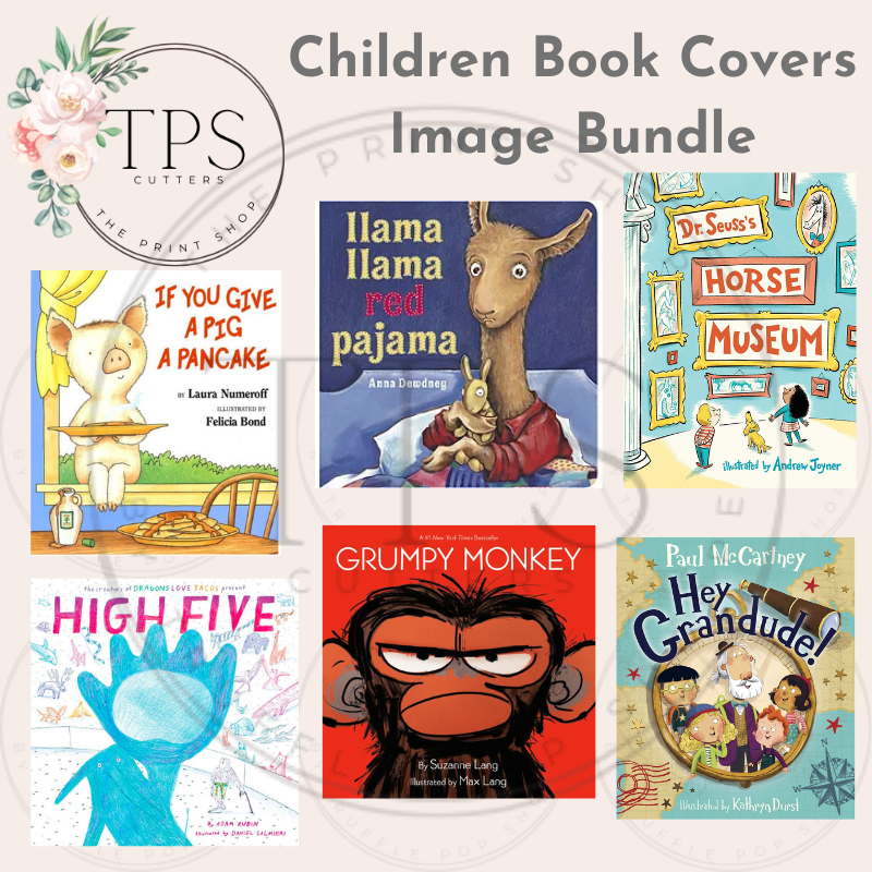 Children Book Covers - Digital Images - TPS Cutters — Truffle Pop Shoppe