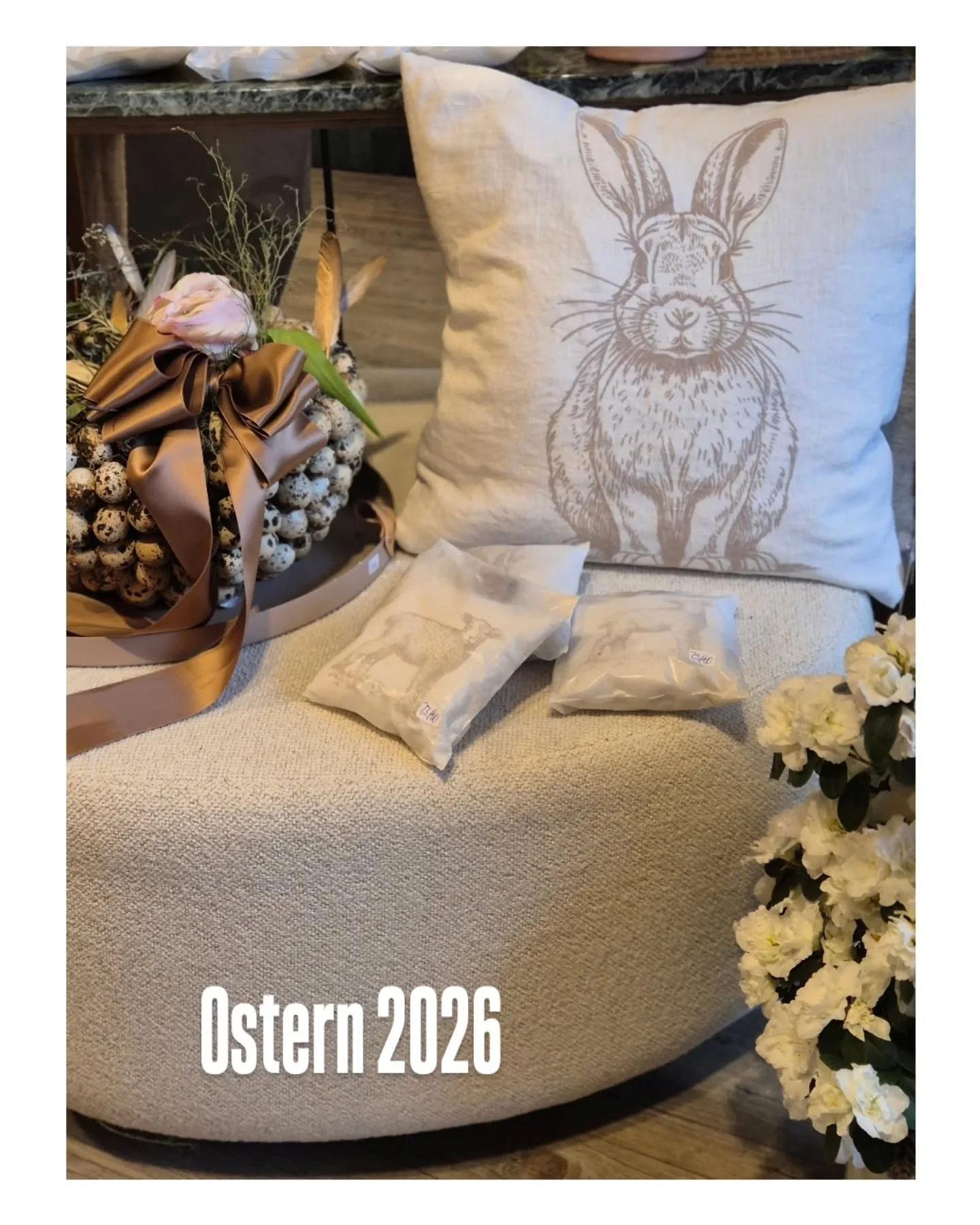 Noch auf der Suche nach einer Geschenkidee f&uuml;r's Osternest ?

Bei uns findet ihr wundersch&ouml;ne handgearbeitete Leinenkissen, Towels, Duftkissen oder Schaffelltaschen @dorothee.lehnen.gmbh .

Lasst euch inspieren.

Gr&uuml;ndonnerstag 9 bis 1