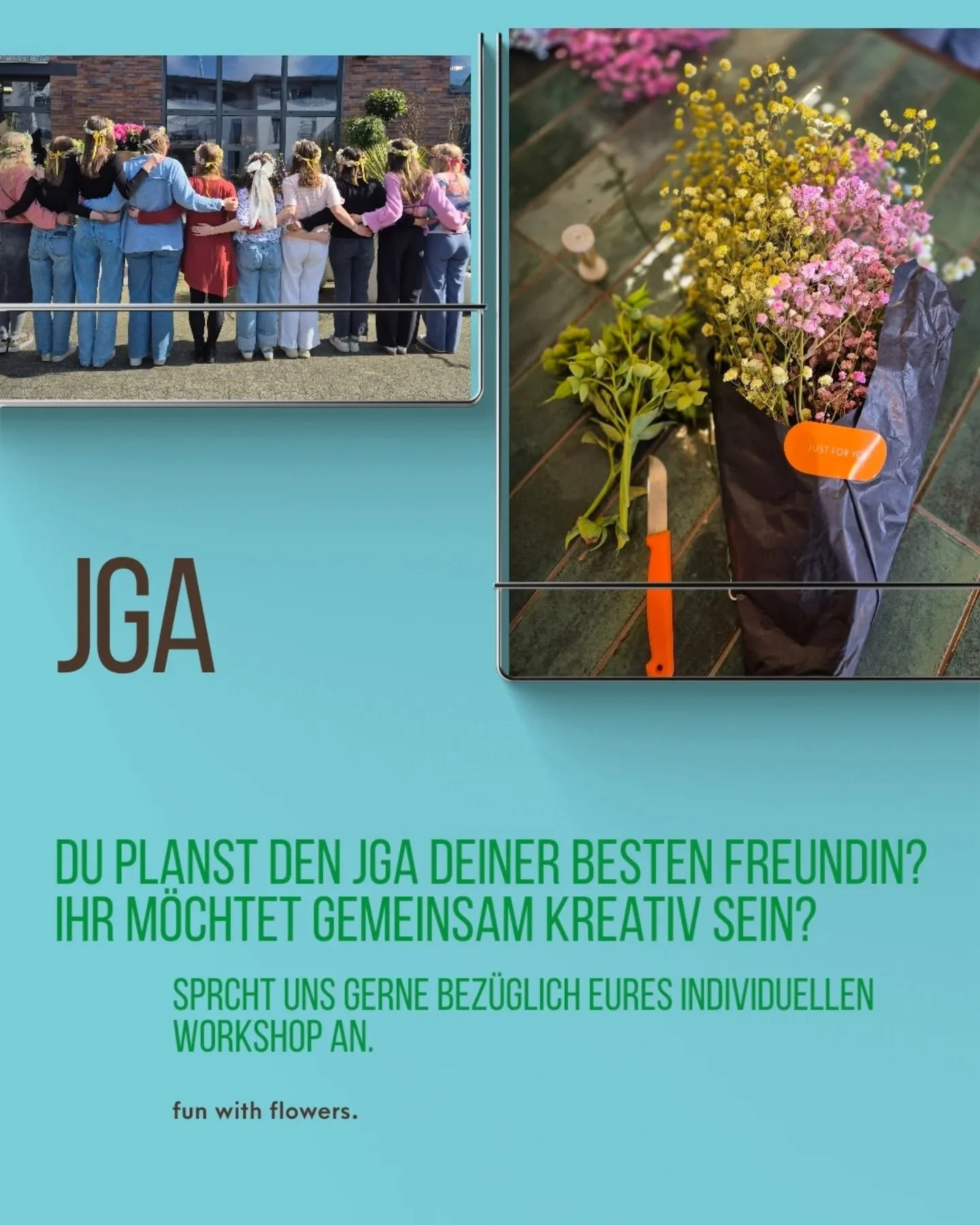 Habt ihr Freude an Bl&uuml;ten?
Lust auf gemeinsame Freundinnenzeit?
. .dabei kreativ sein mit fundierter Anleitung?

Sprecht uns gerne f&uuml;r einen individuellen Termin an.
Weitere Informationen @diestraussbar//Shop

#workshop
#jga 
#flowersandfoo