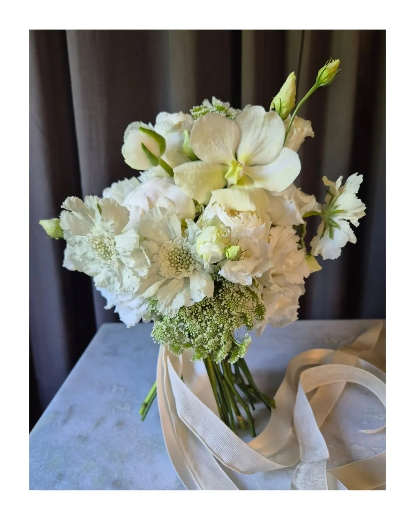 Brautstrau&szlig;. 
Pur.Wei&szlig;.
...und trotzdem regt er zum Entdecken an.

Bl&uuml;tenvielfalt. 
Vanda.Lisianthus.Hortensie.Ami majus.Scabiose.

Unsere Leidenschaft. Unser Handwerk. 

#paderborn #weddinginspiration #brautstrau&szlig;
#weddingflor