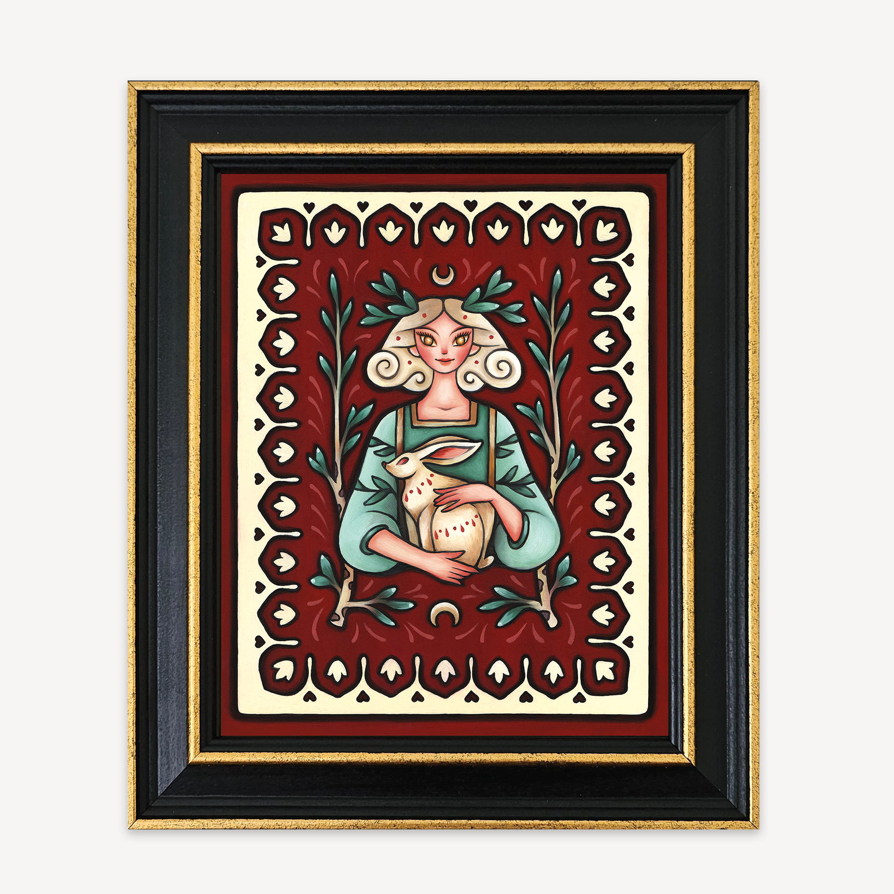 Berkano Rune Art Print