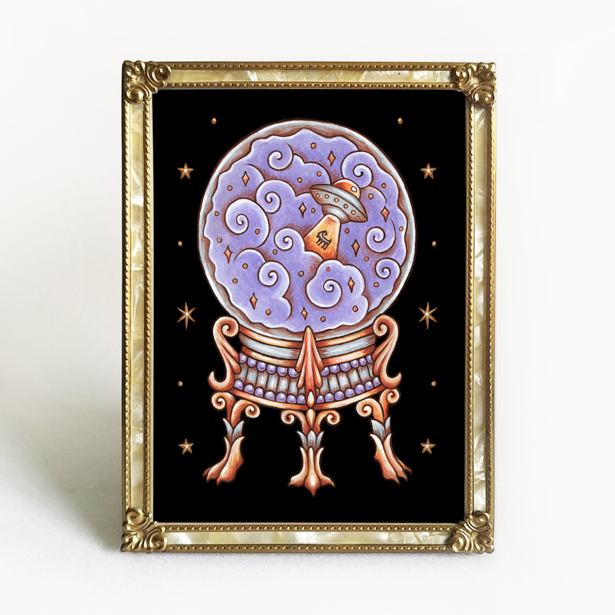 Crystal Ball Art Print