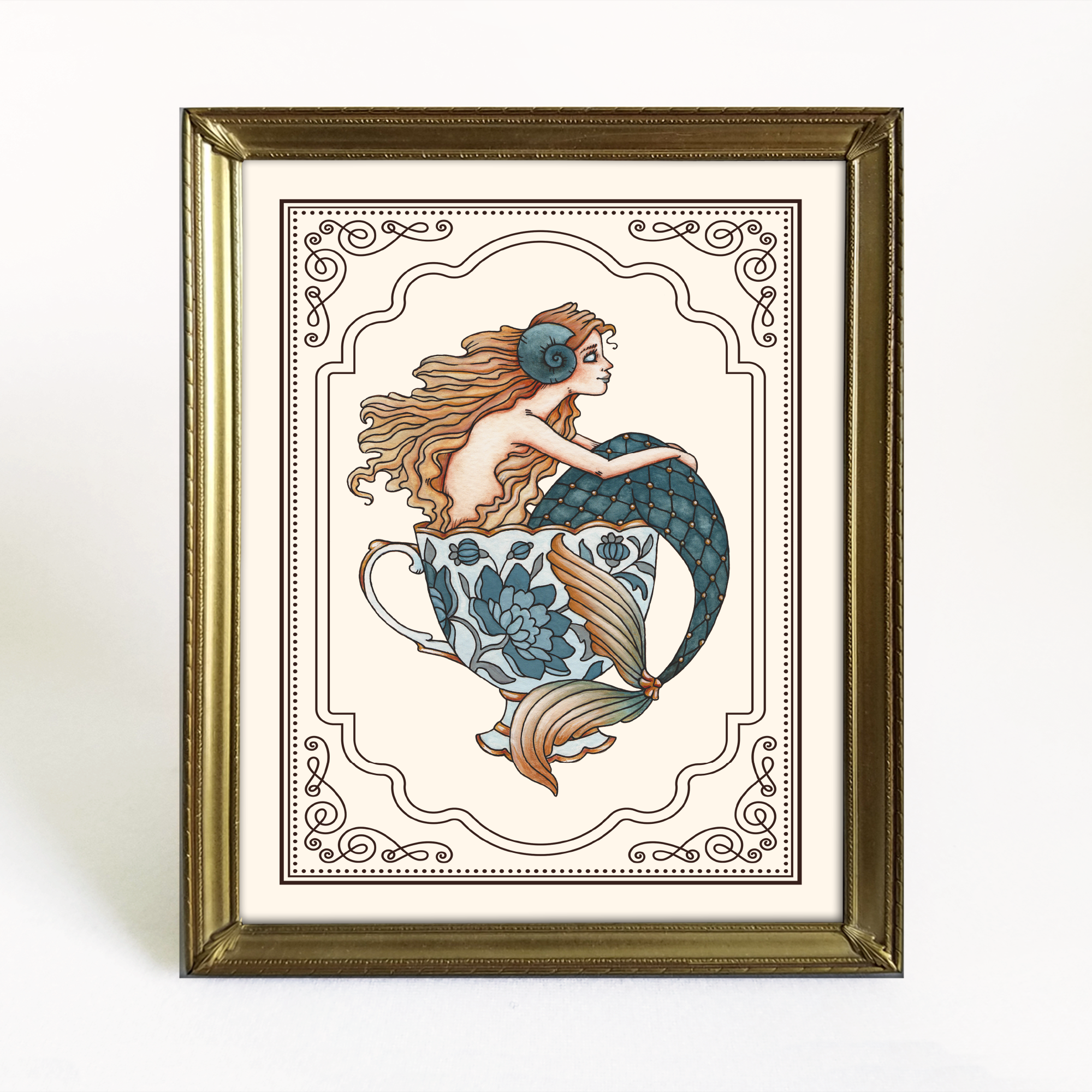 Rusalka Art Print (Mermaid)