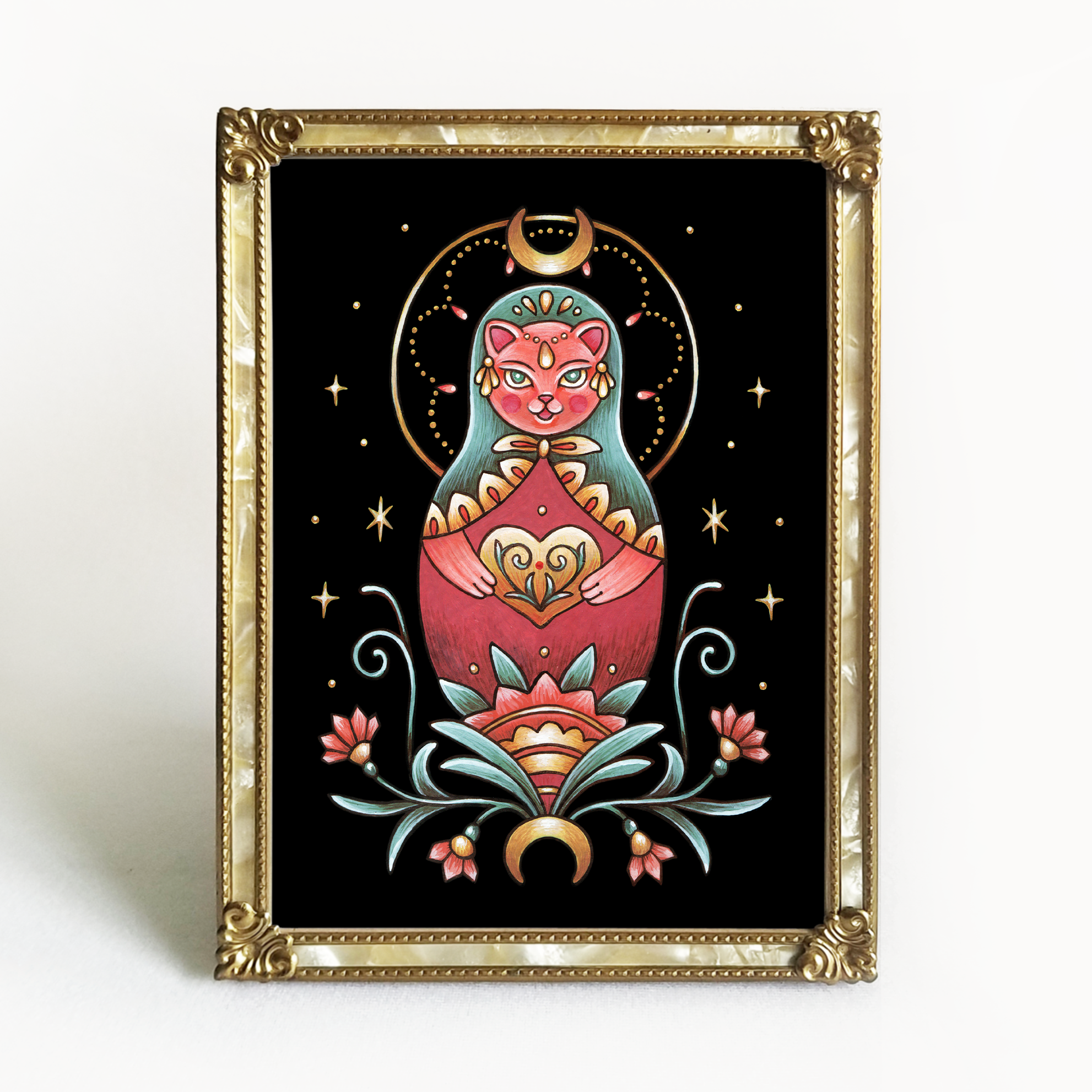 Mystic Heart Art Print