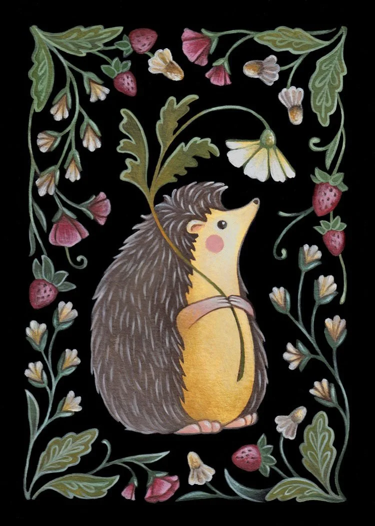 Happy Hedgehog