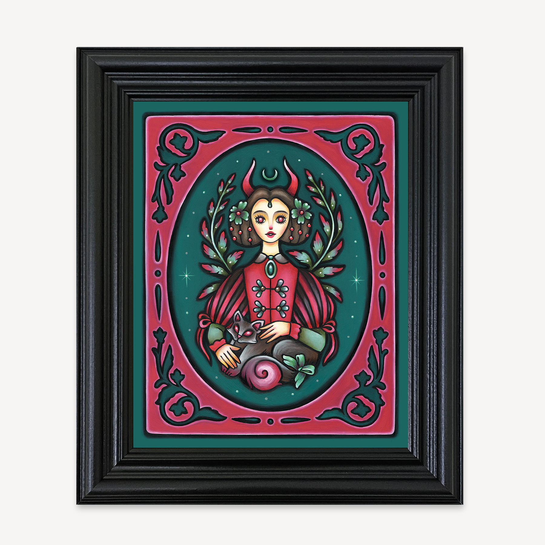 Fehu Rune Art Print