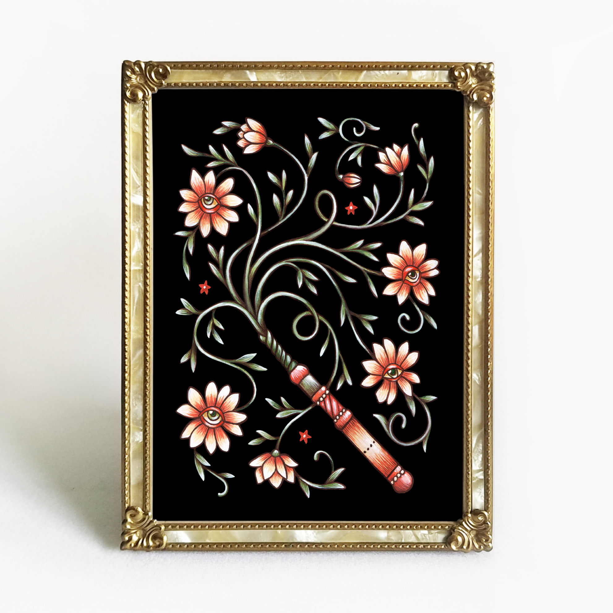 Wild Whip Art Print