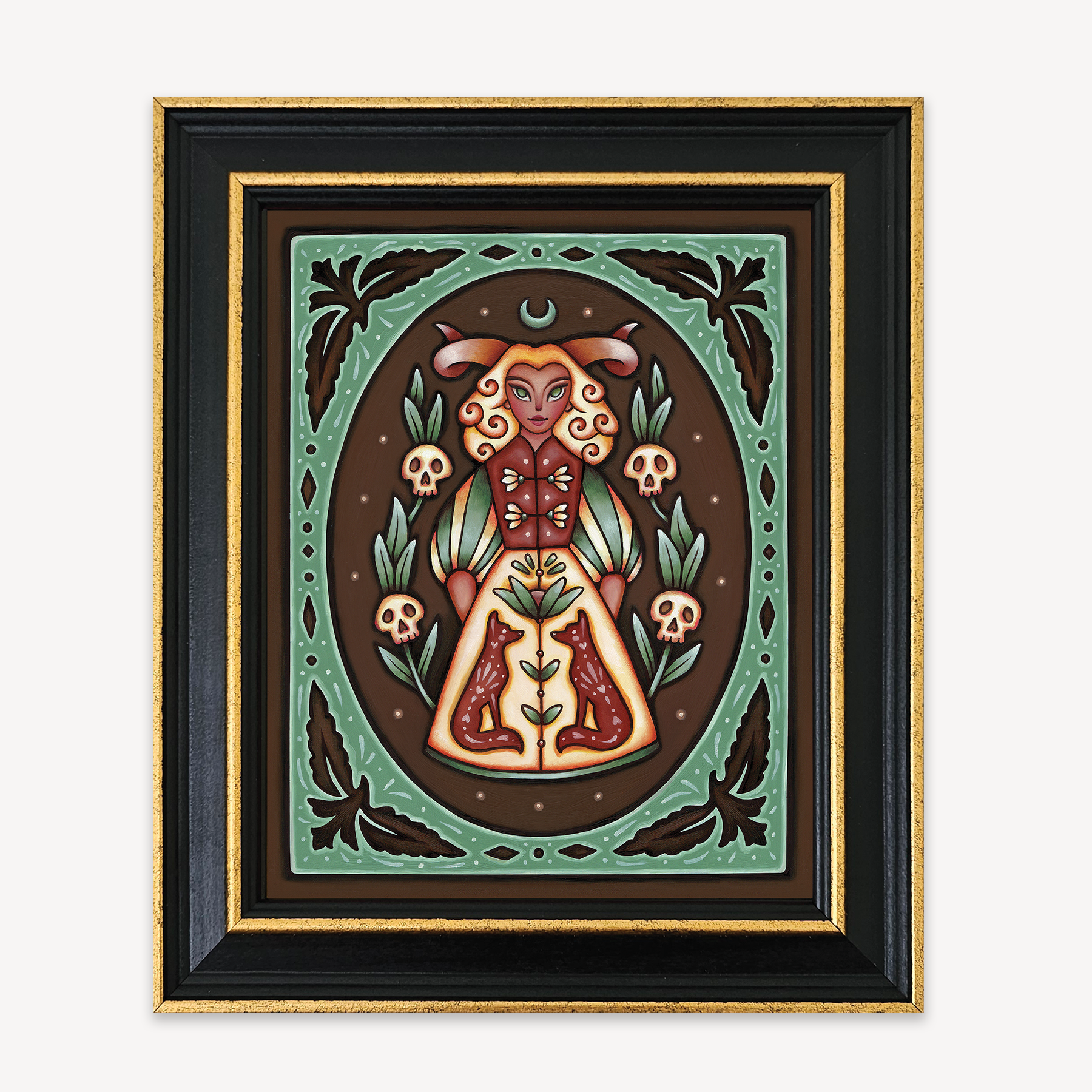 Mannaz Rune Art Print