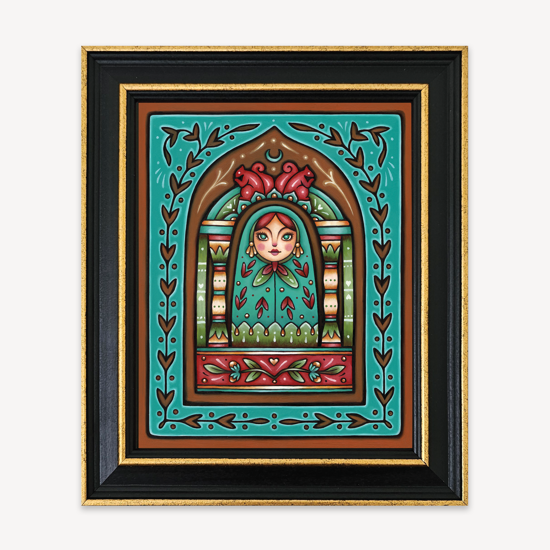 Naudhiz Rune Art Print