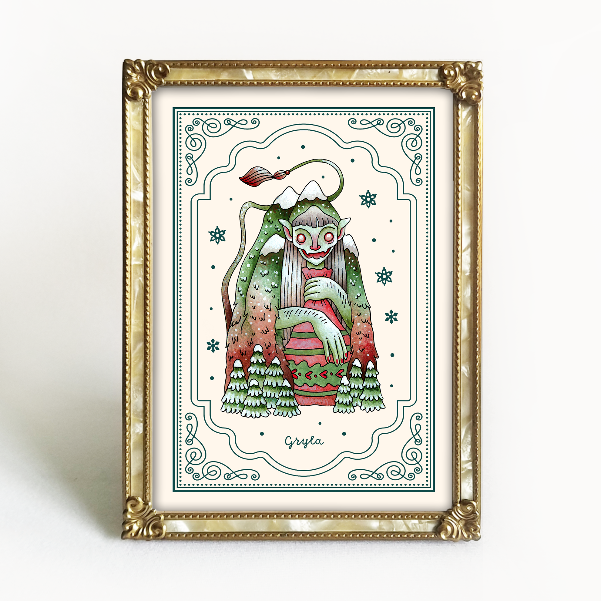 Gryla Art Print