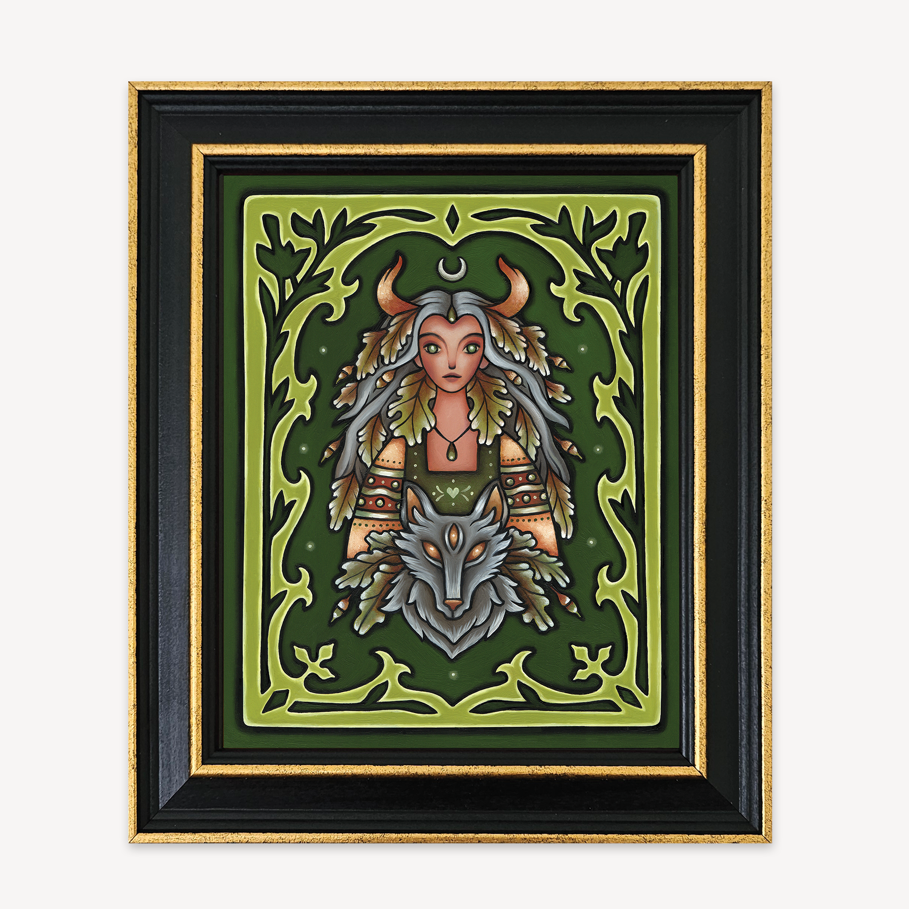 Tiwaz Rune Art Print