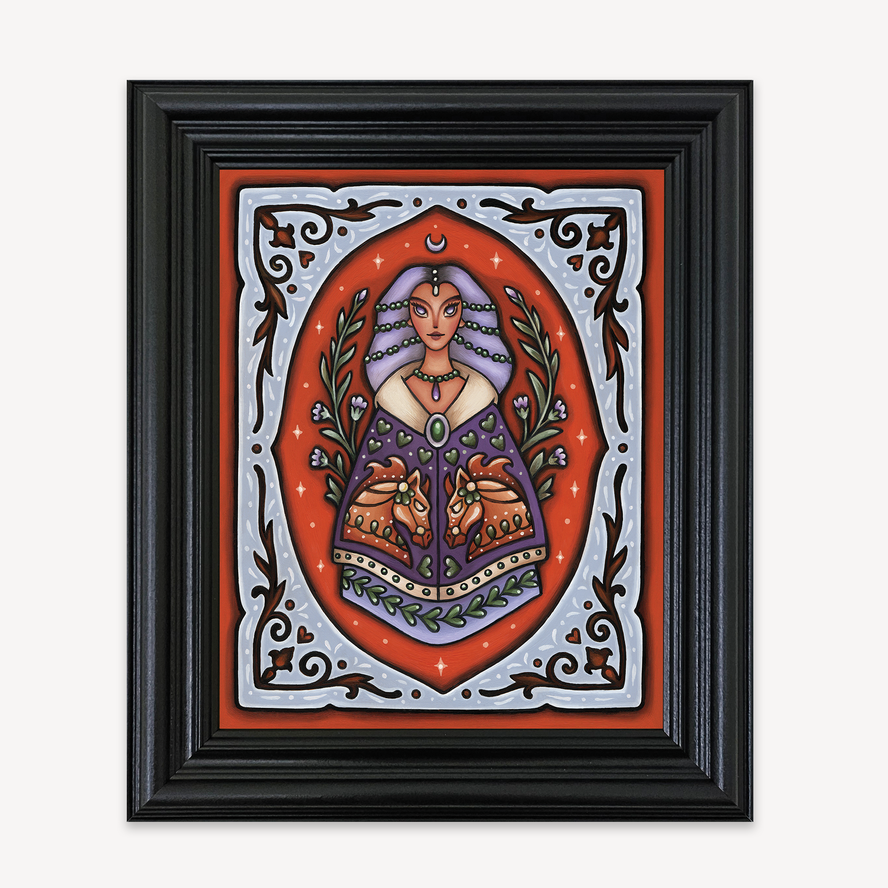 Ehwaz Rune Art Print