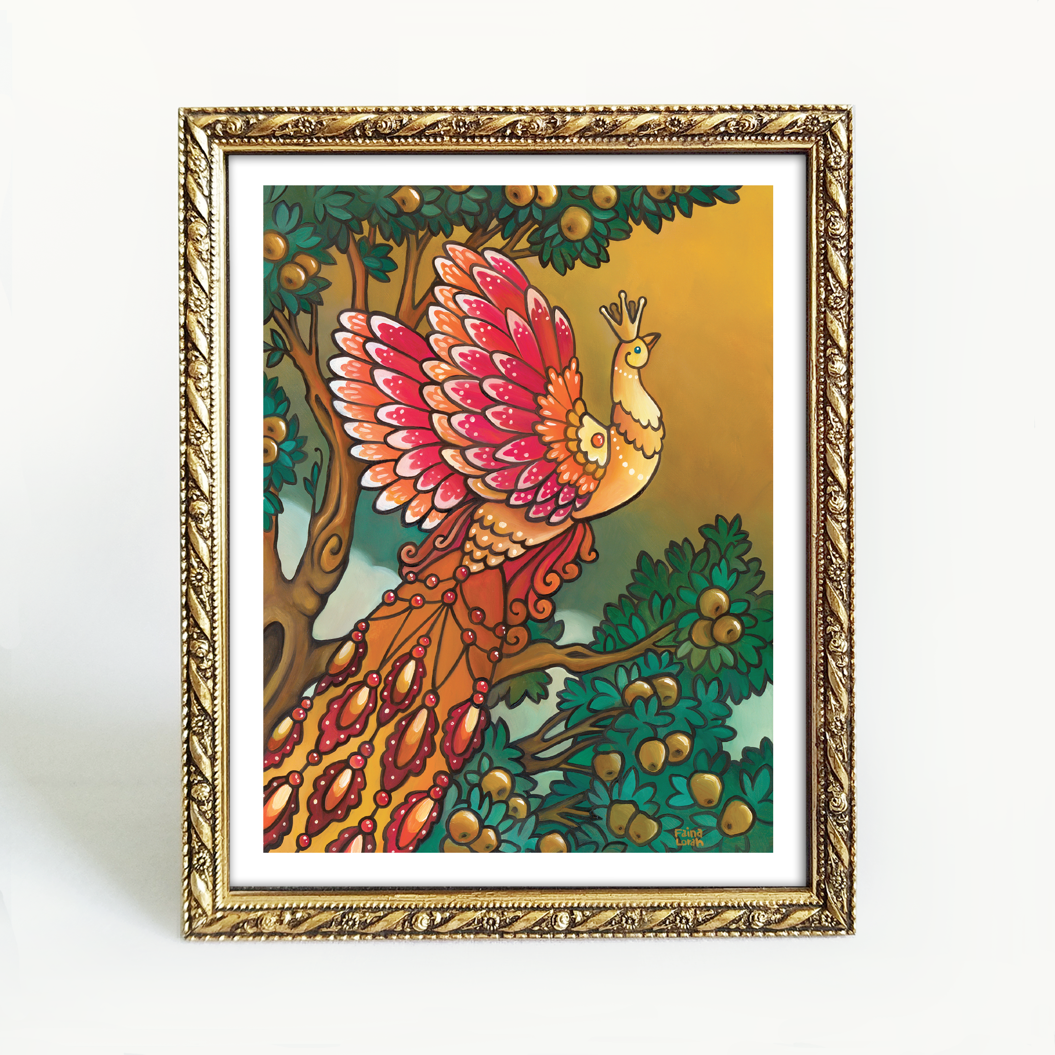 Legendary Firebird Art Print
