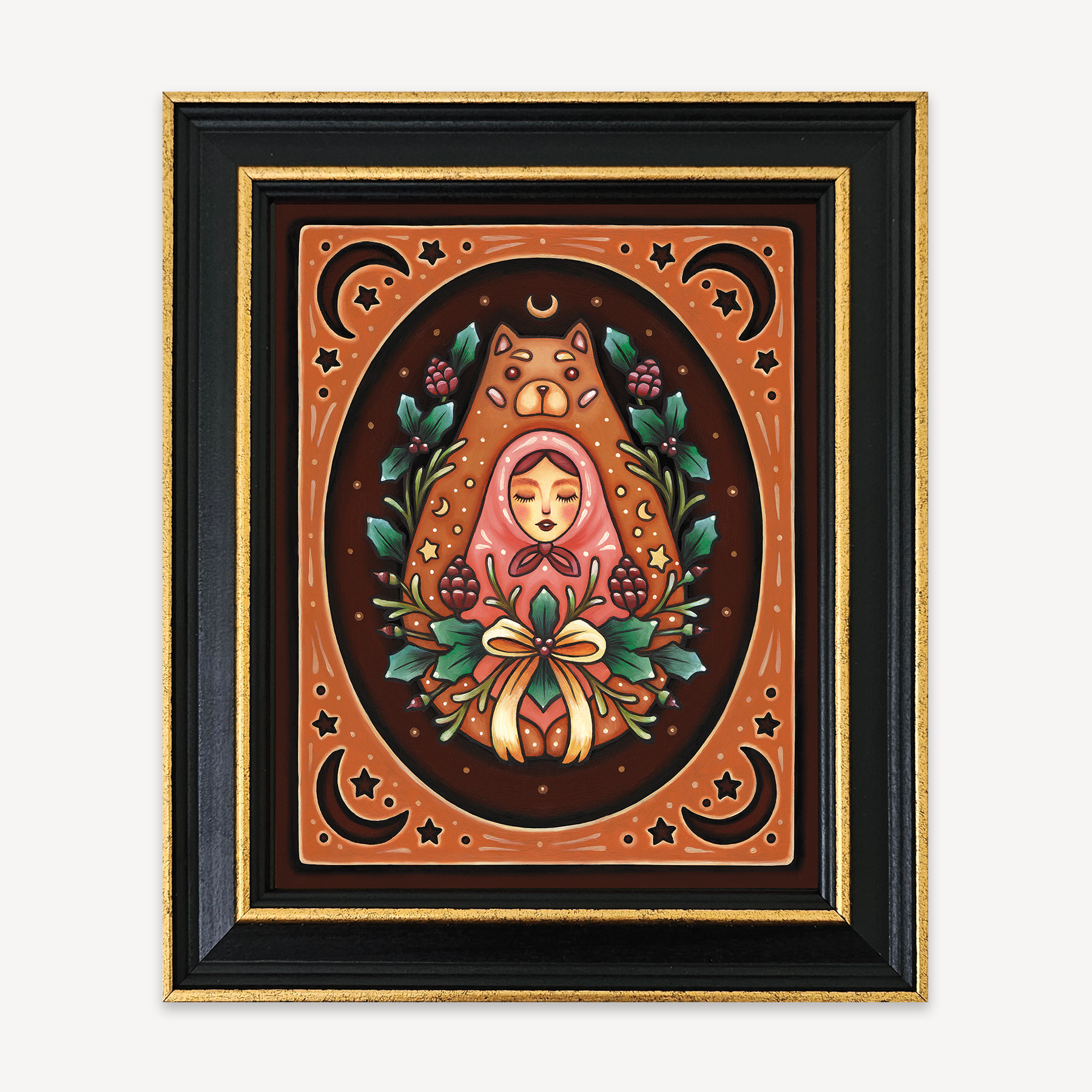 Algiz Rune Art Print