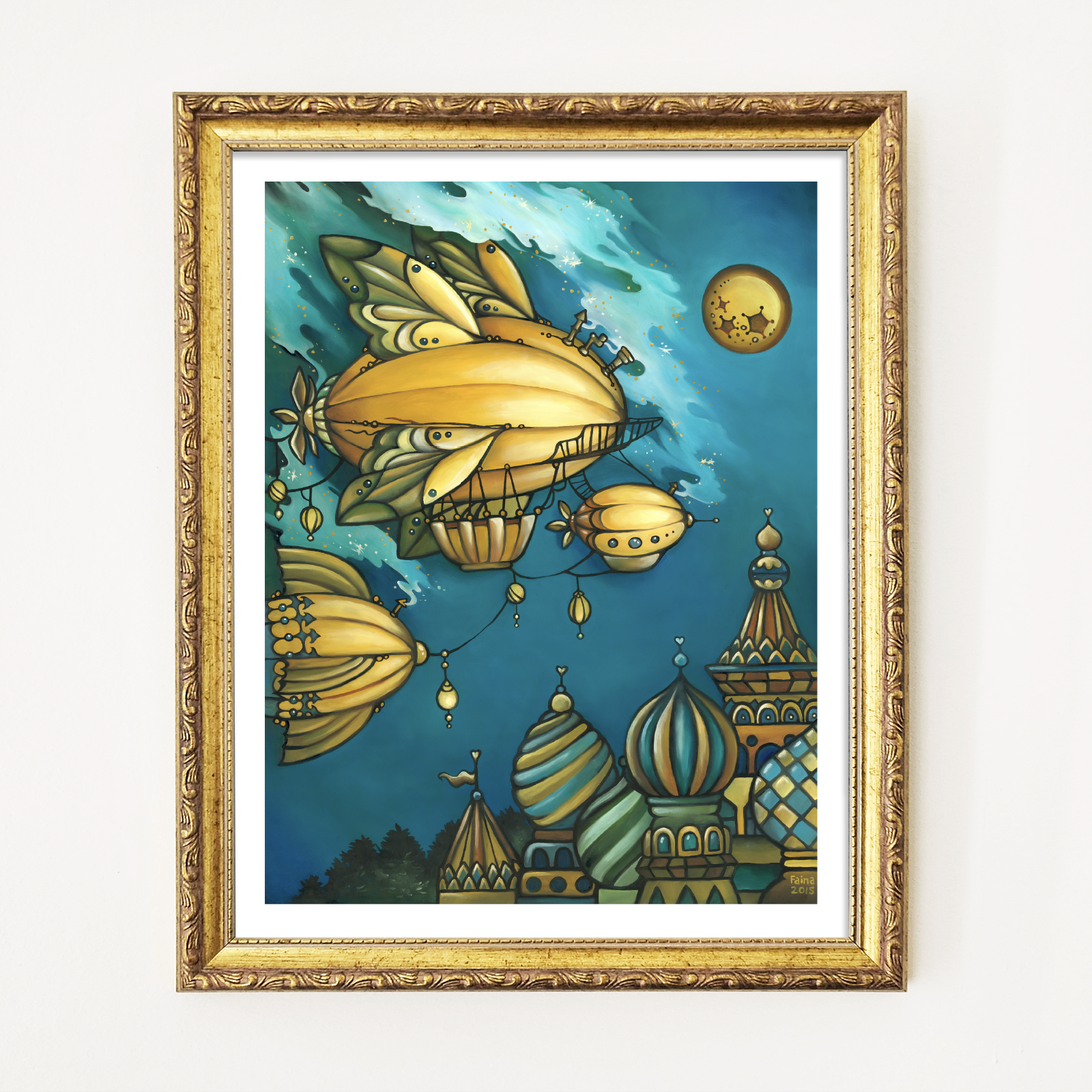 Fair as the Moon Art Print