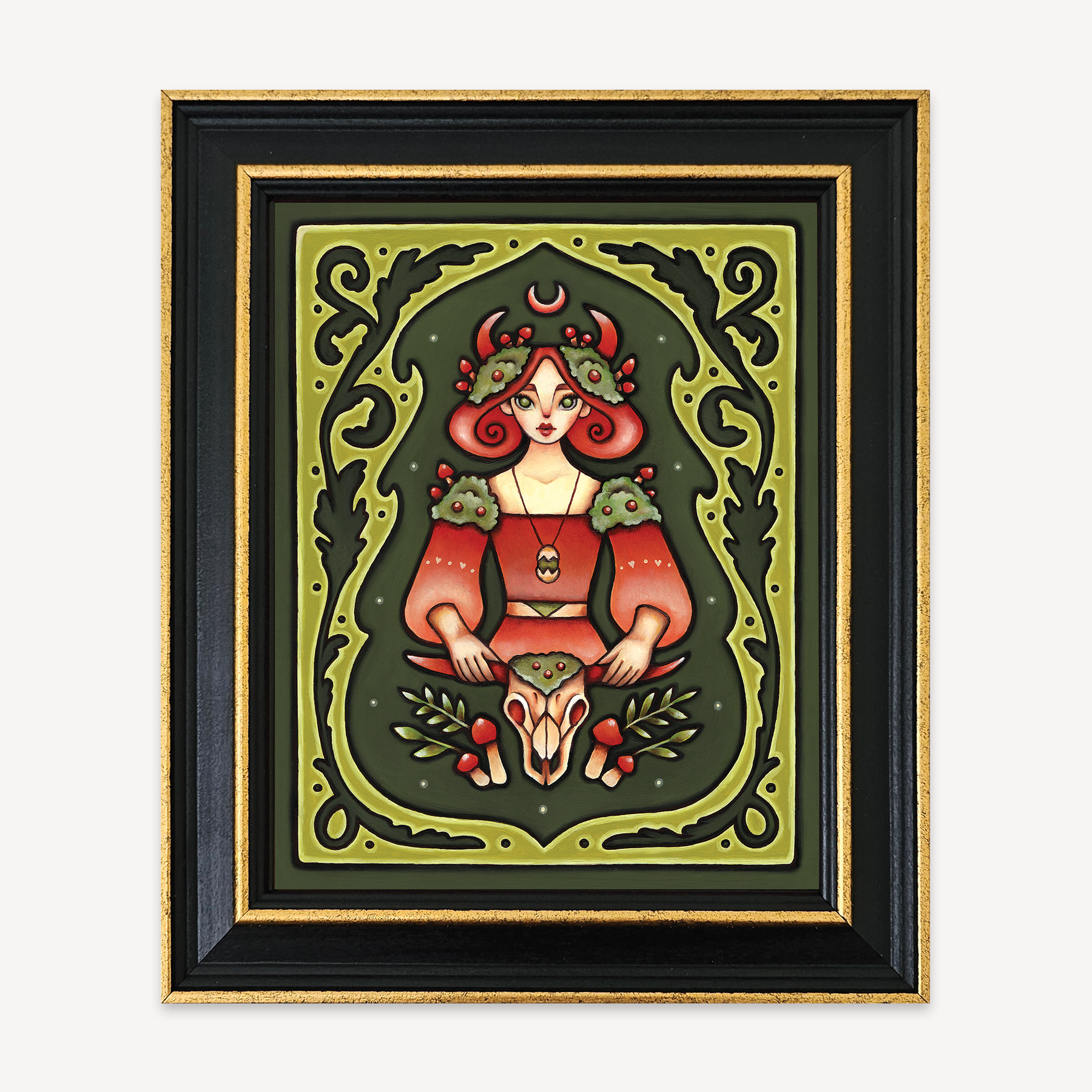 Uruz Rune Art Print