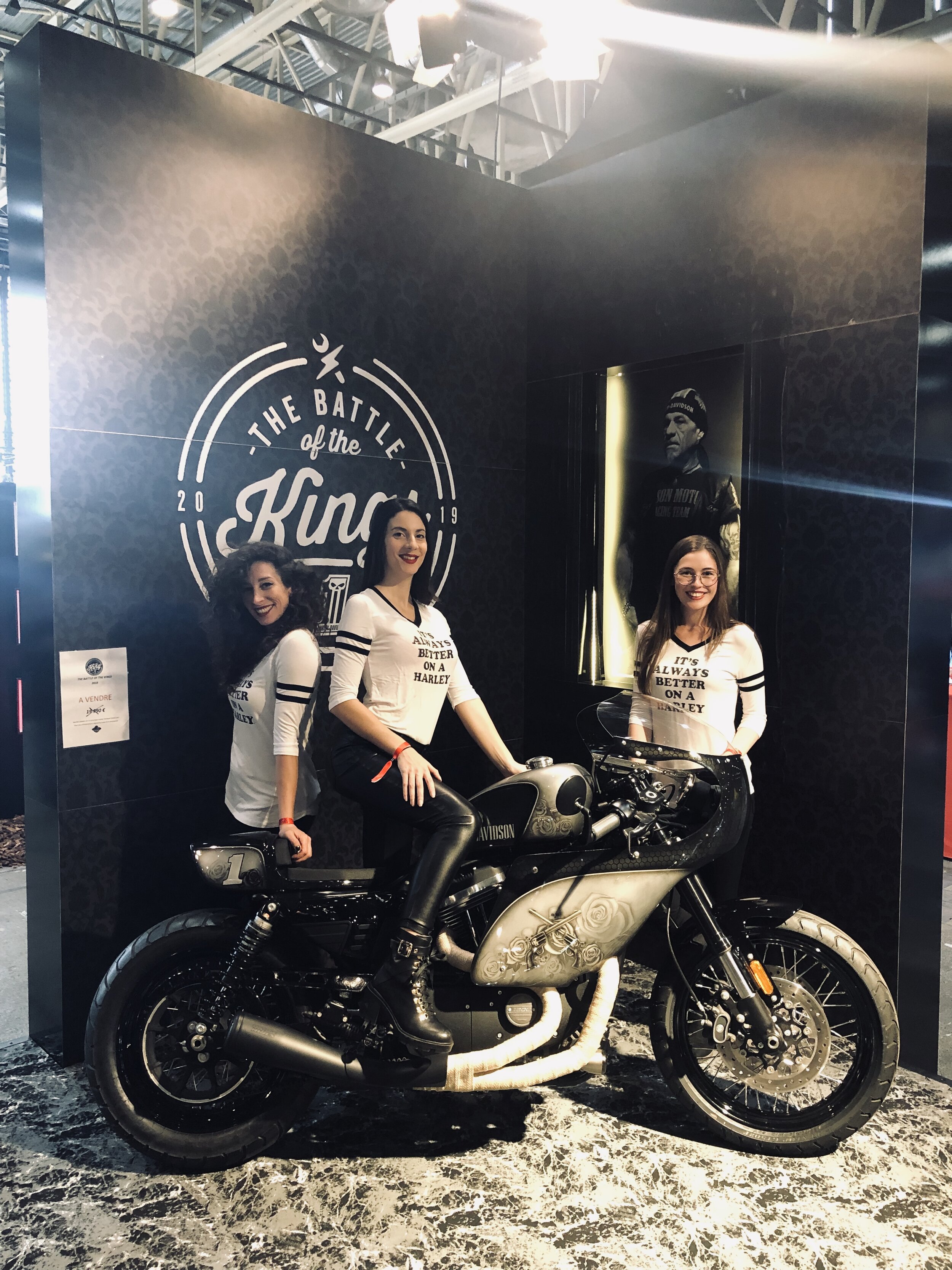 Salon du 2 roues de Lyon 2019 - Harley Davidson