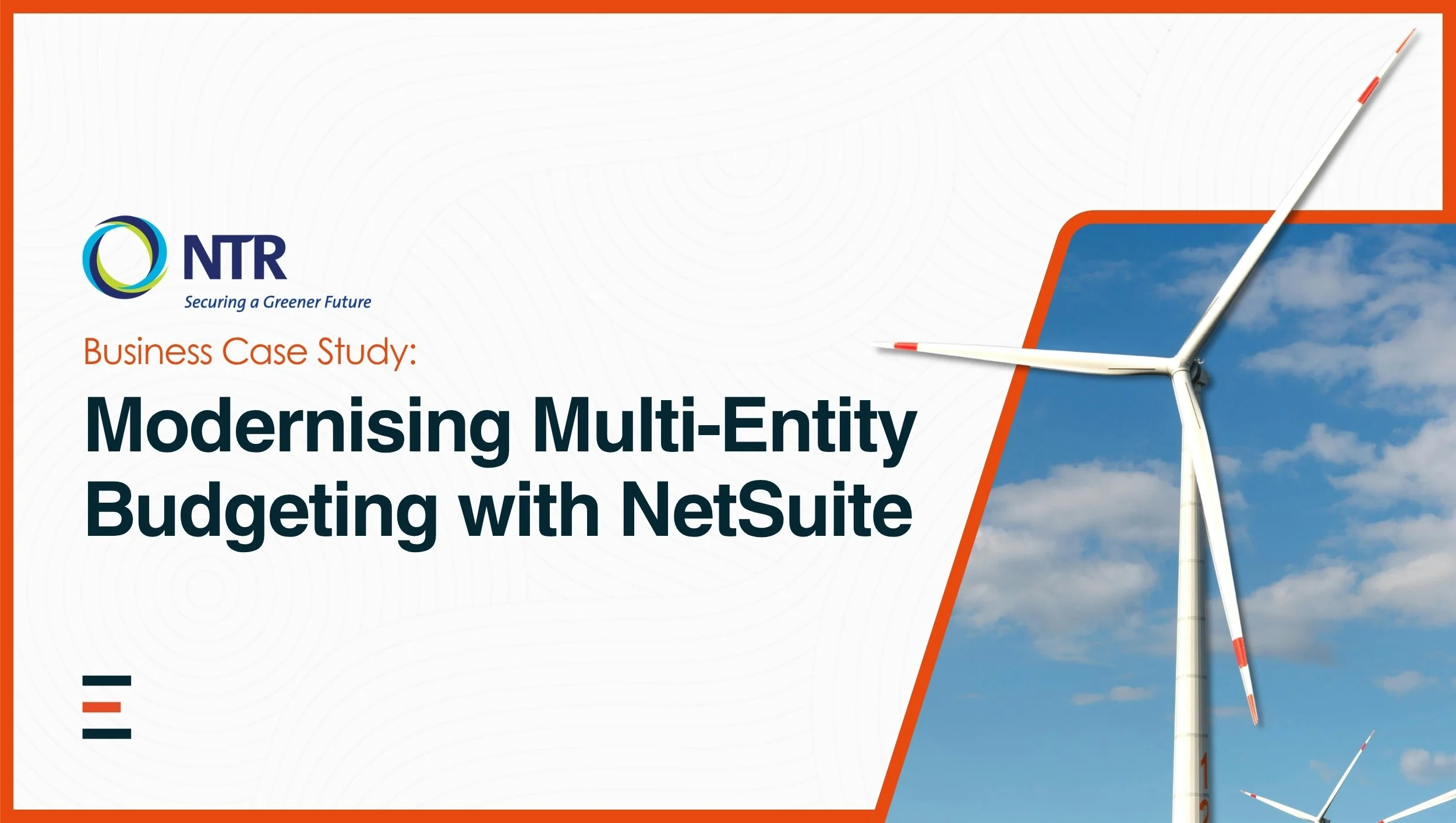 How NTR Plc Modernised Multi-Entity Budgeting with NetSuite