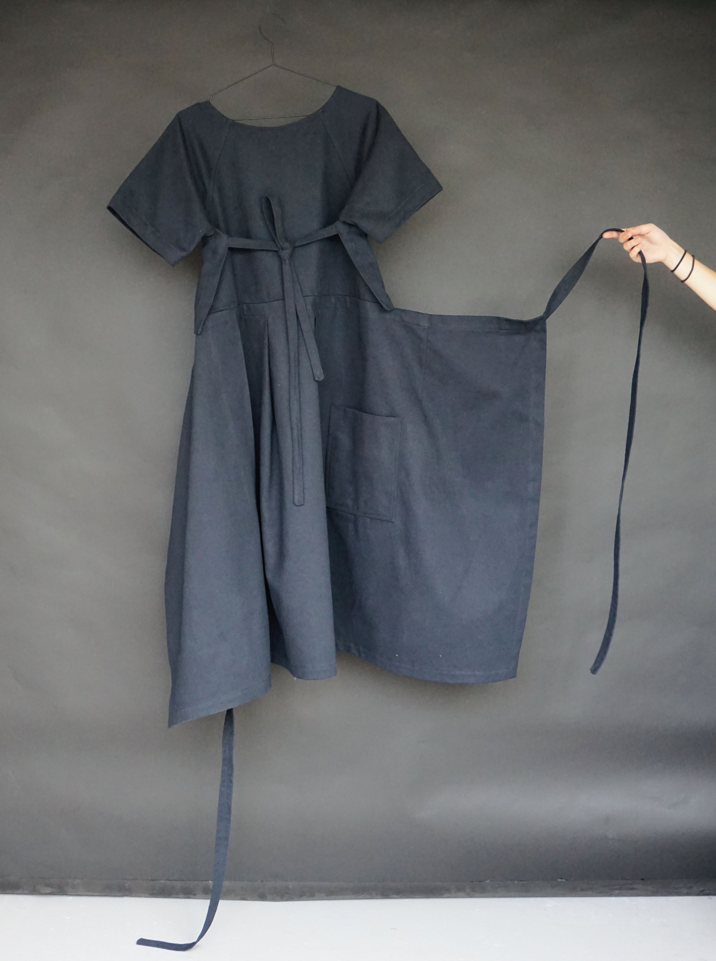 short sleeve ritual dress hanging.jpg