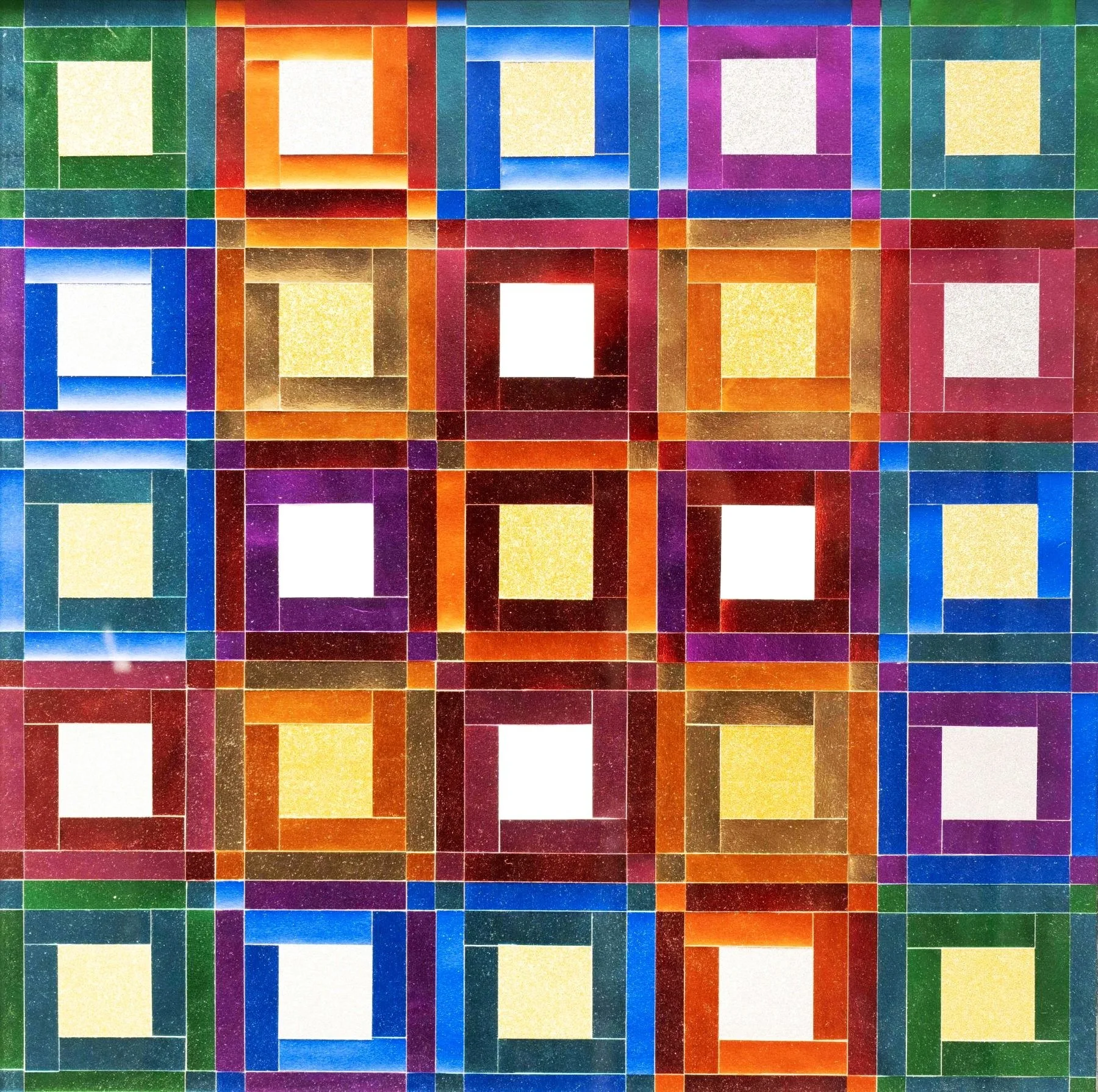  Joy (242),  08-2024 Foil Card Stock on Paper 24" x 24"