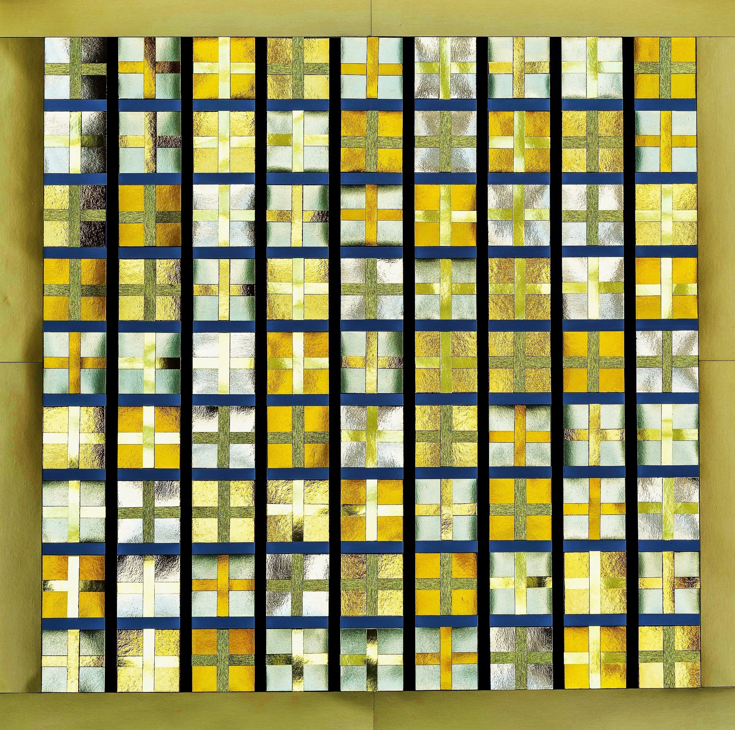  Reliquary (263),  11-2024 Foil Card Stock on Paper 24" x 24"
