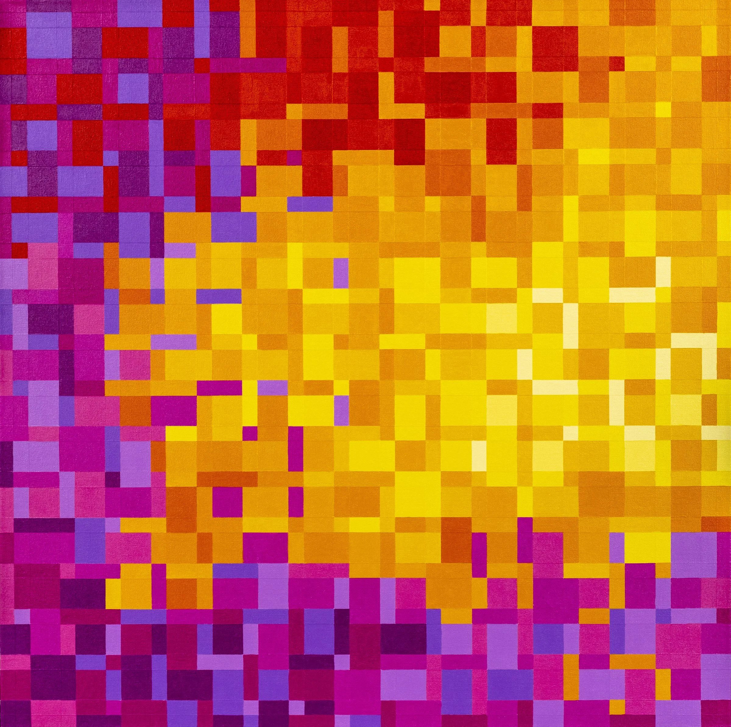  Blaze (313),  03-2026 Acrylic on Canvas 36" x 36"