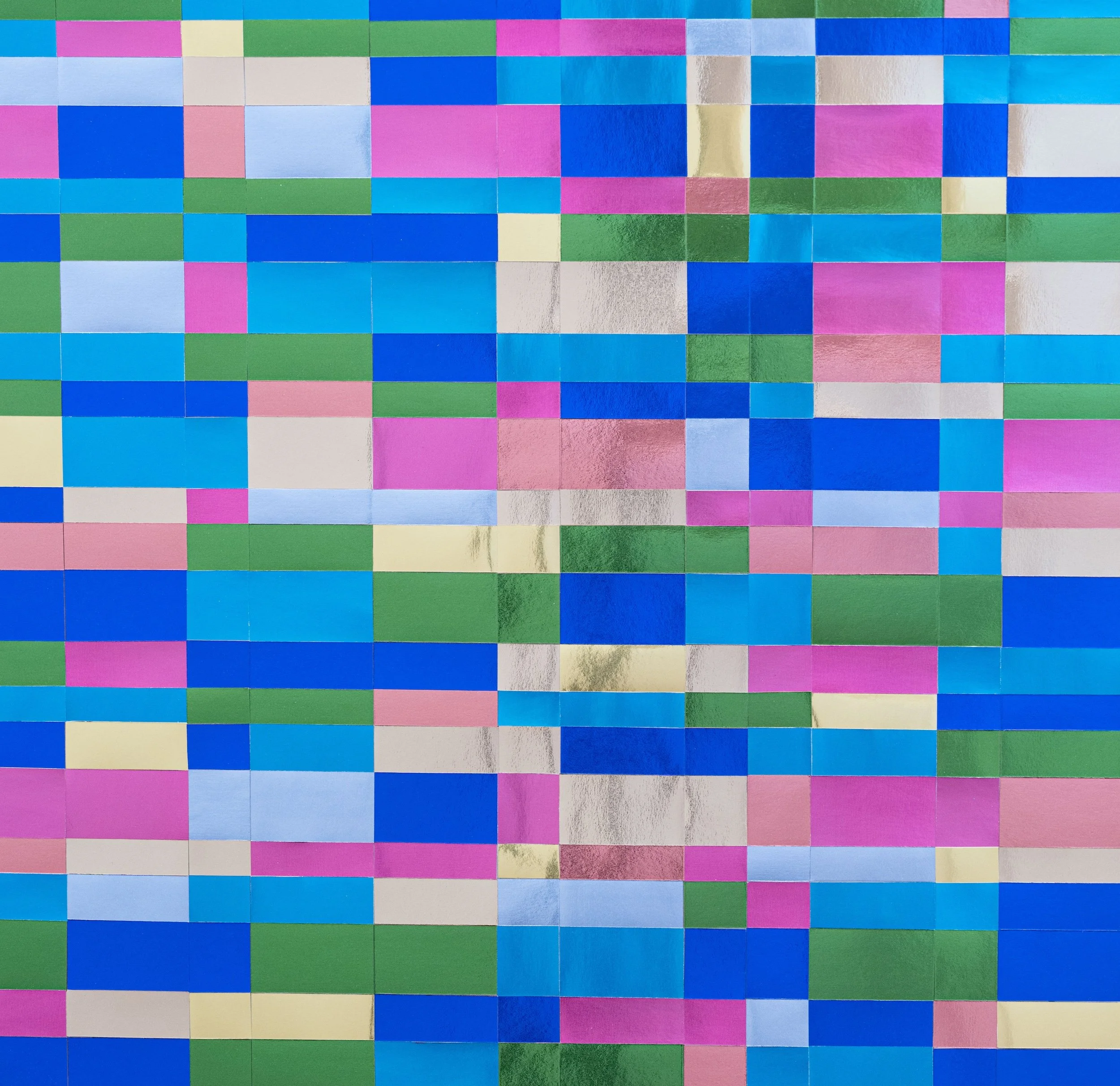  Seven Colors (202),  12-2023 Foil Card Stock on Paper 24" x 24"