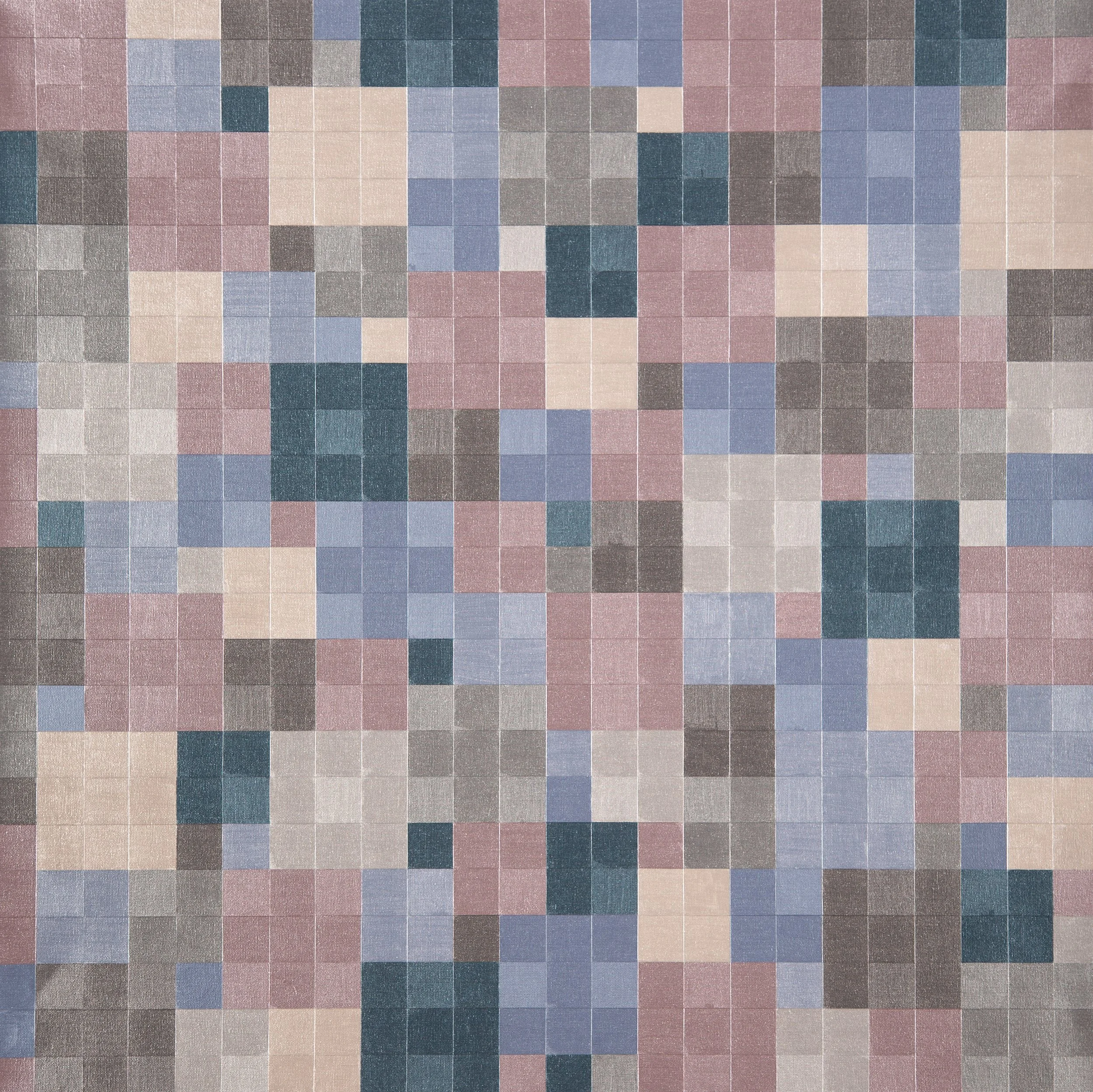  Gray Metallic 1.5 (155),  11-2022 Metallic Acrylic on Canvas 36" x 36" x 1 1/2"