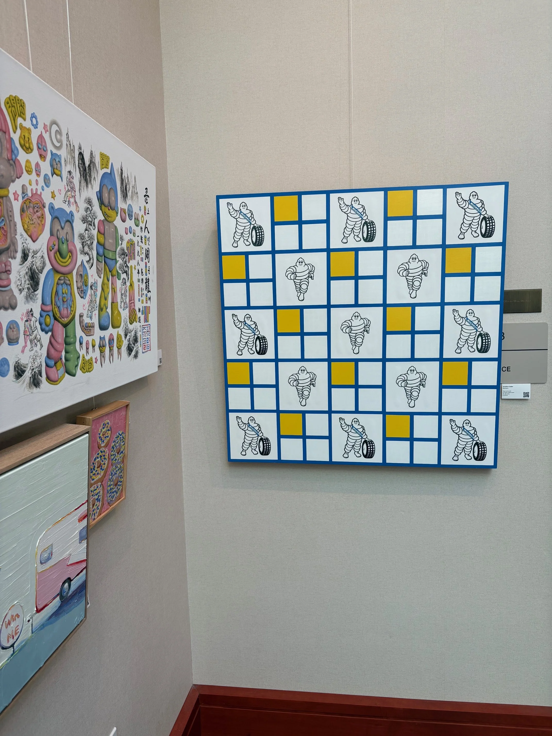 Art and Mass Culture: Commerce Meets Creativity exhibition at The Gallery, Belvedere Tiburon Library
