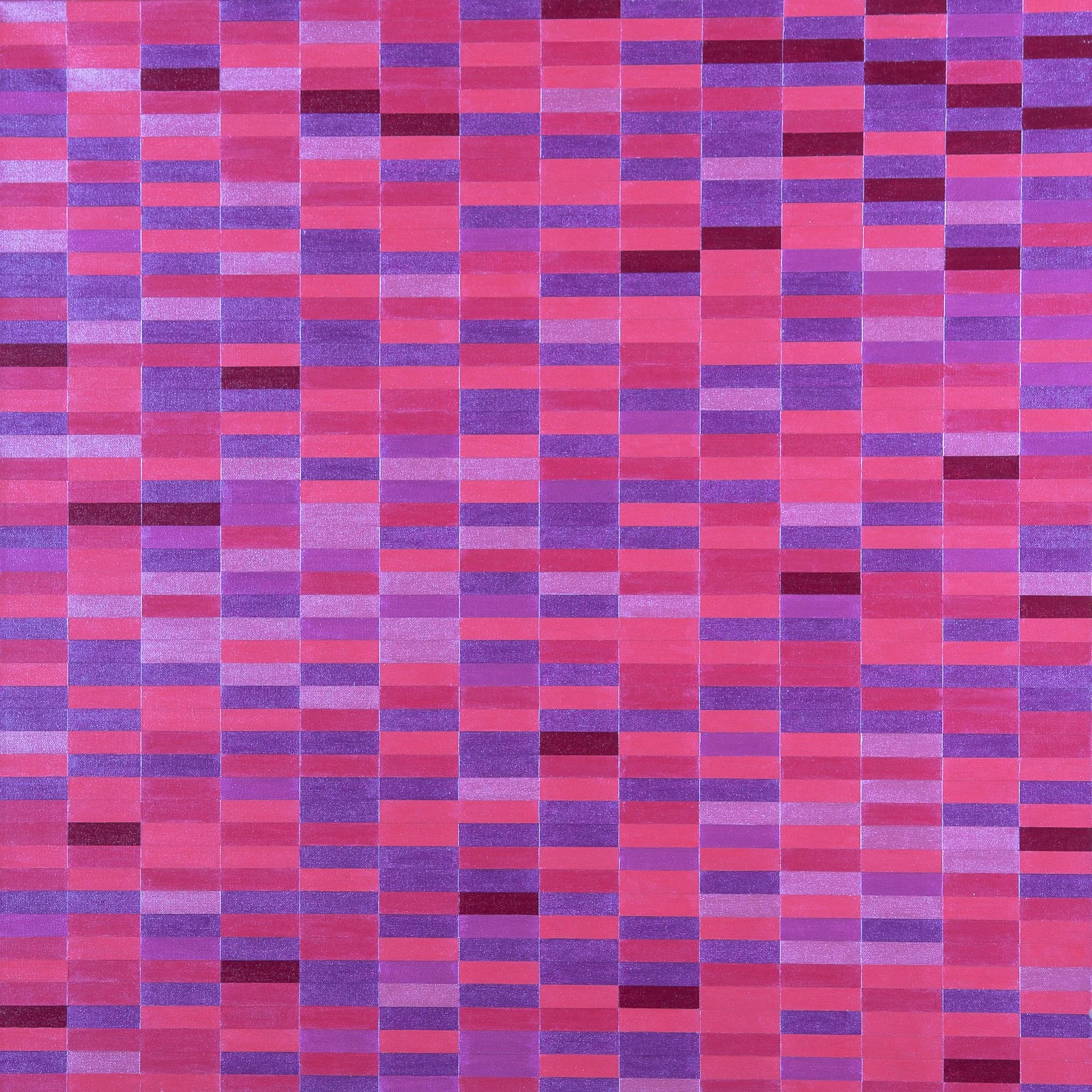  Metallic Reds (183),  07-2023 Metallic Acrylic on Canvas 36" x 36" x 1 1/2"