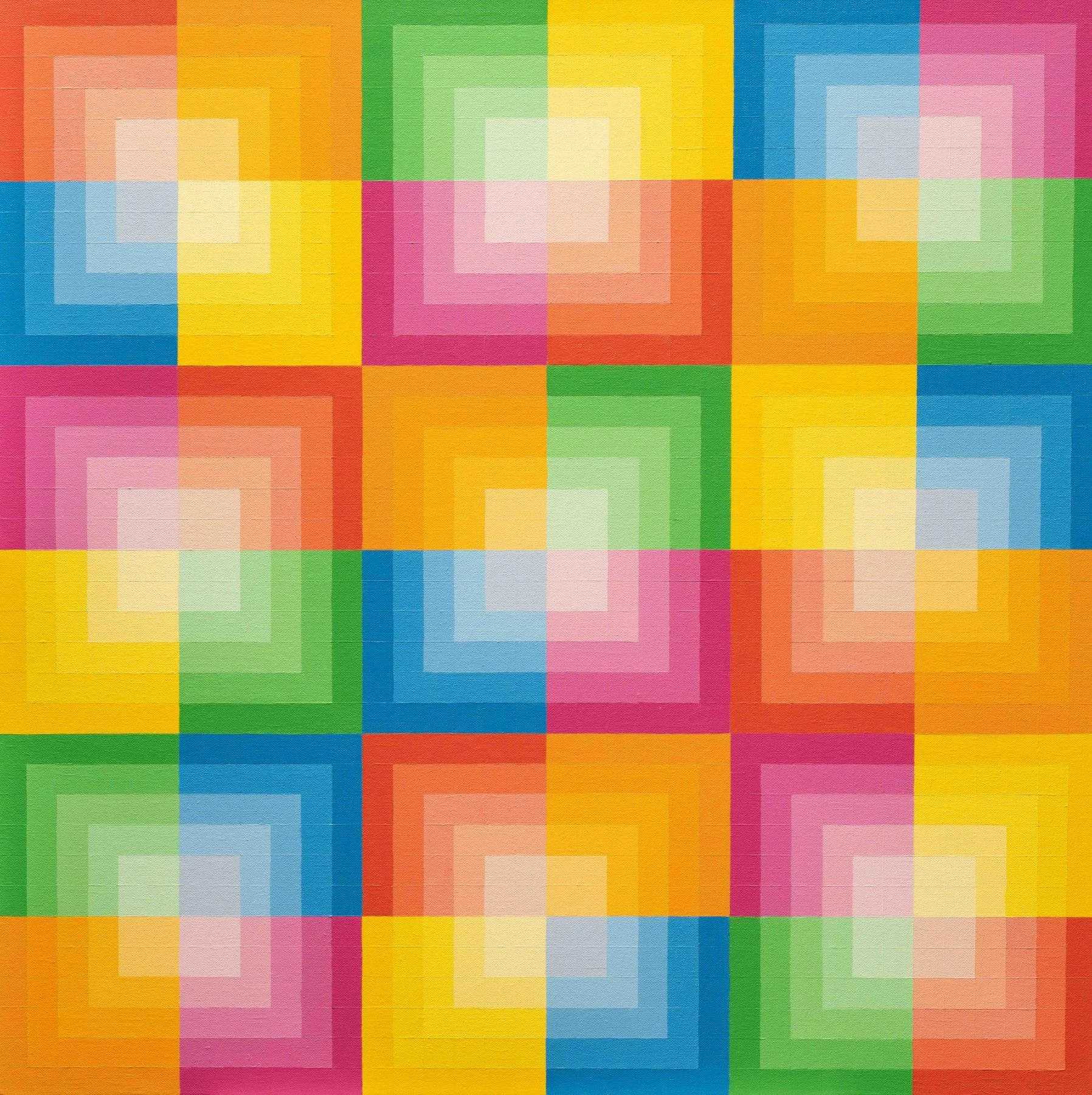  Thirty I (239),  07-2024 Acrylic on Canvas 36" x 36" x 1 1/2"