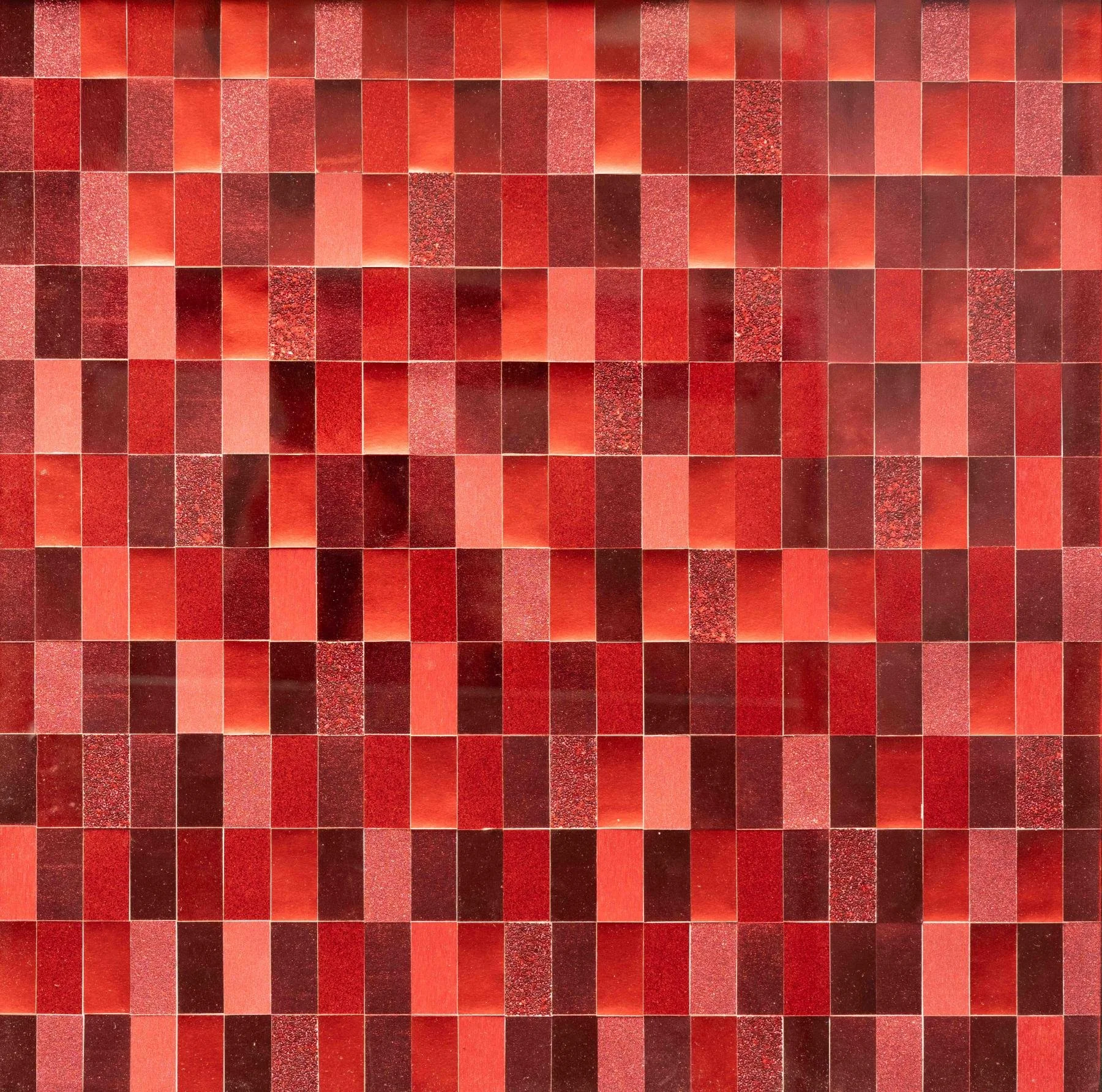  Red Fusion (233),  07-2024 Foil Card Stock on Paper 24" x 24"
