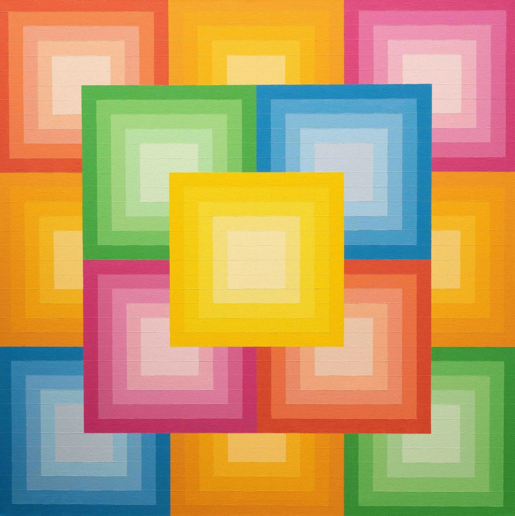  Thirty K (258),  11-2024 Acrylic on Canvas 36" x 36" x 1 1/2"