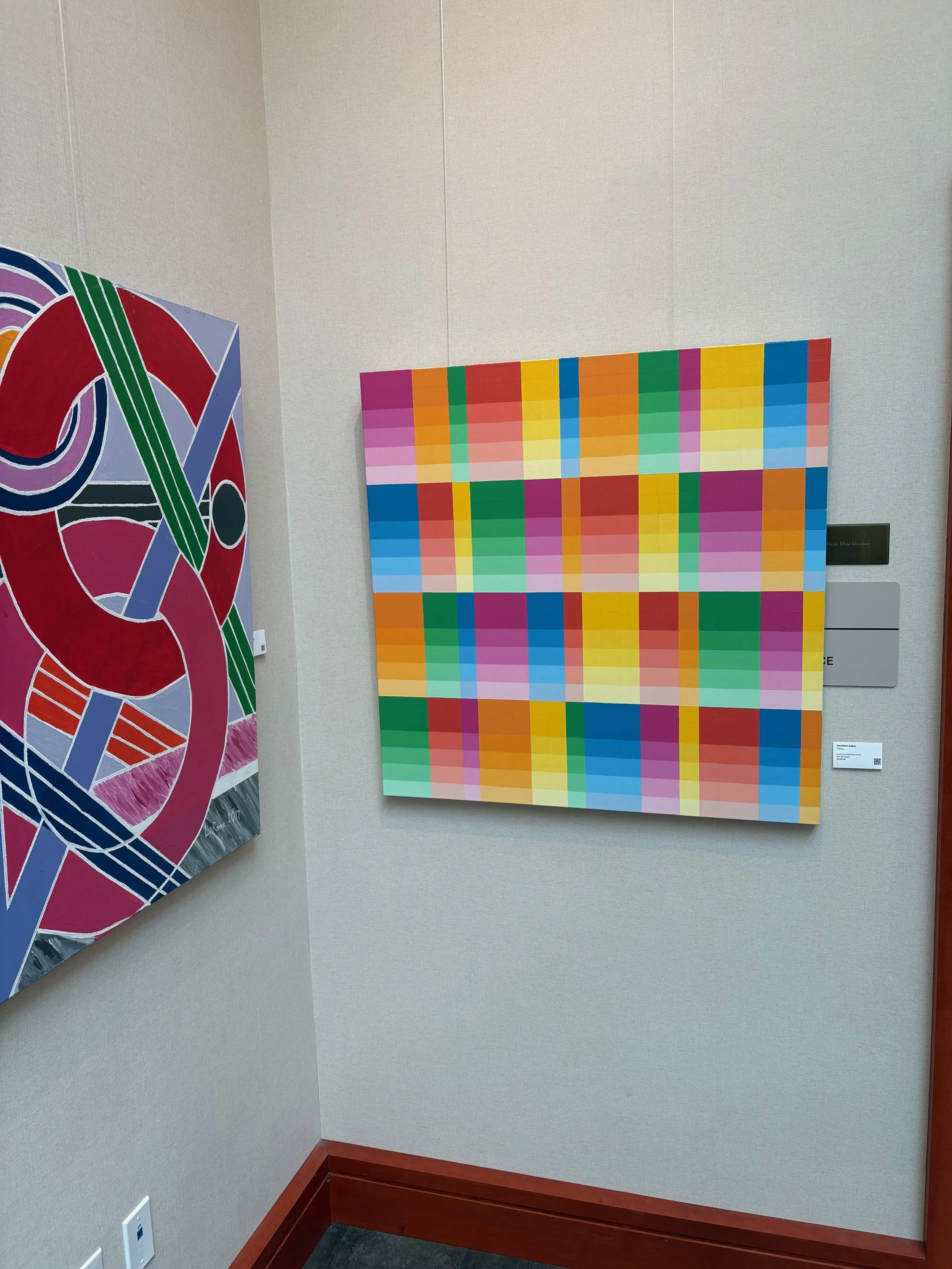 Interpretations: Color, Line, Form, Belvedere Tiburon Library Art Gallery