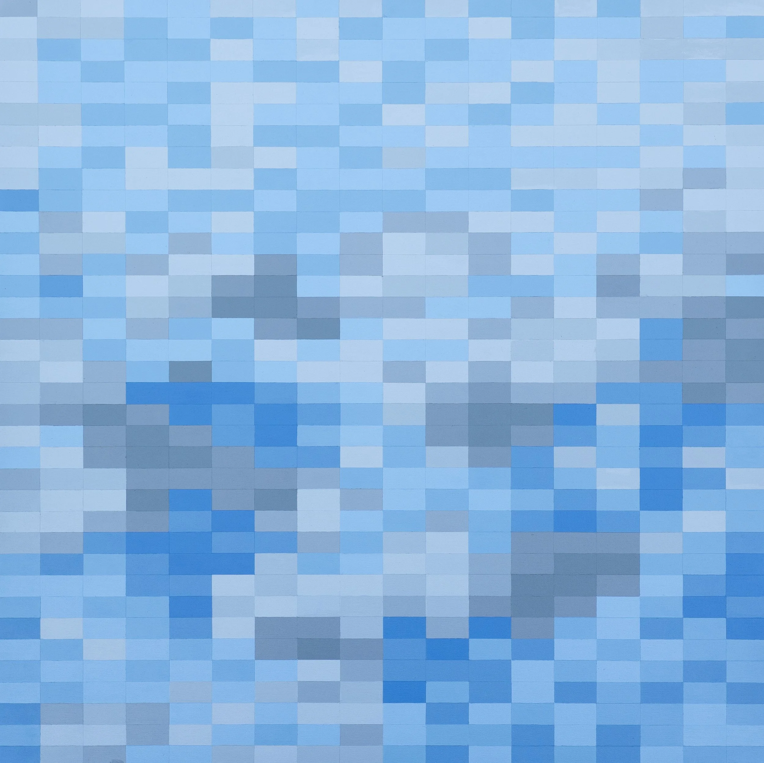  Grays (149),  09-2022 Acrylic on Canvas 36" x 36" x 1 1/2"