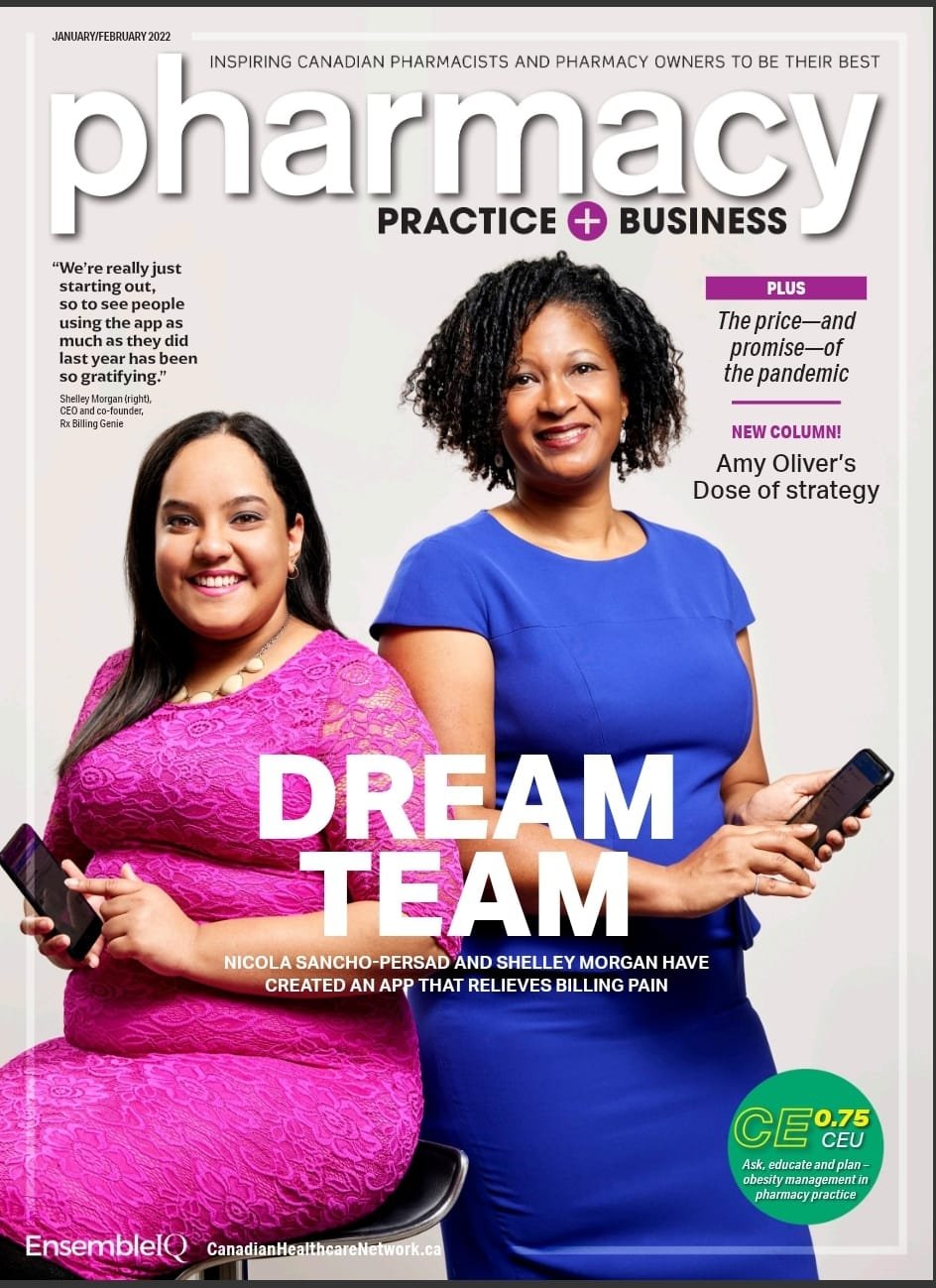 Pharmacists business women cover shot