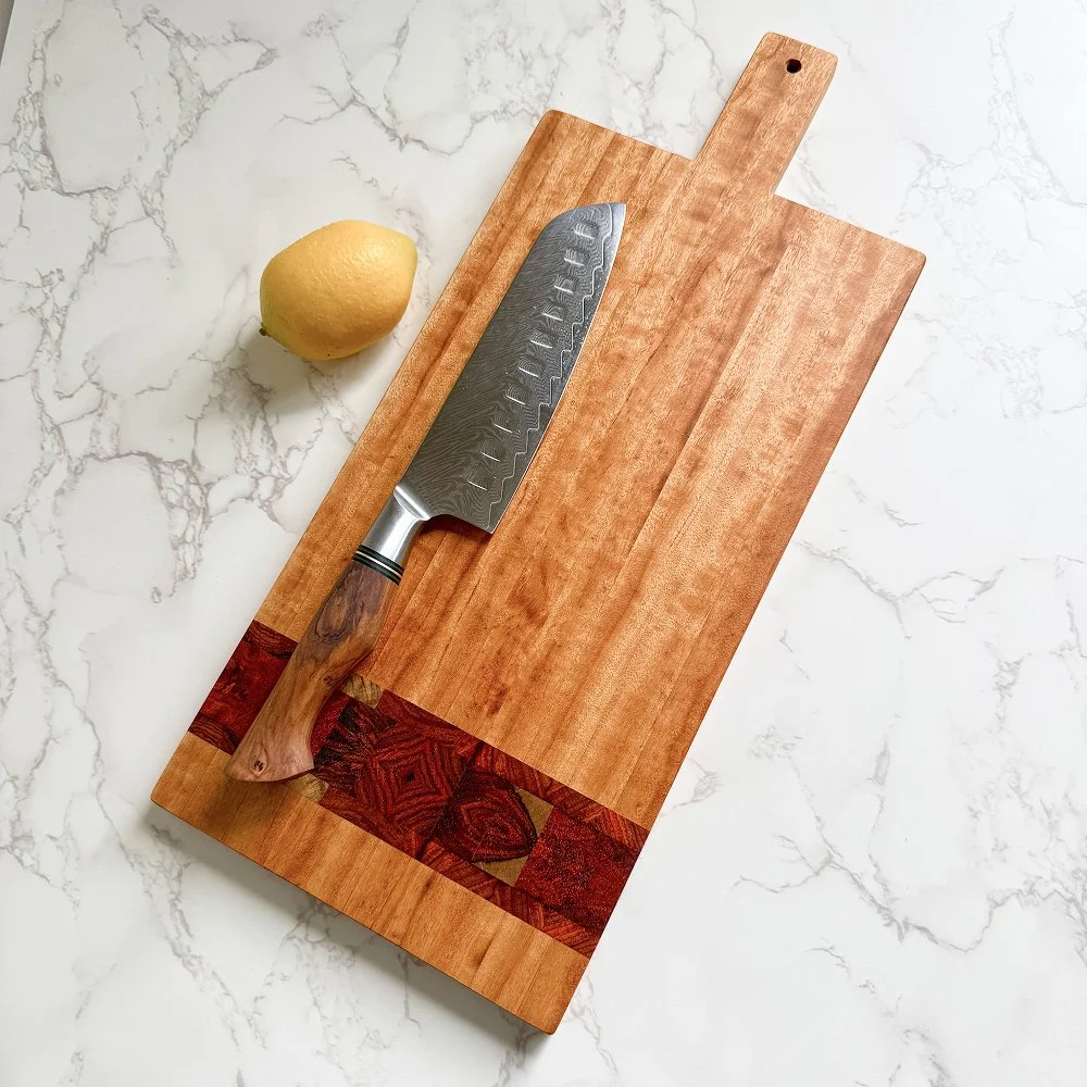 Tiger & Cocobolo Charcuterie Board