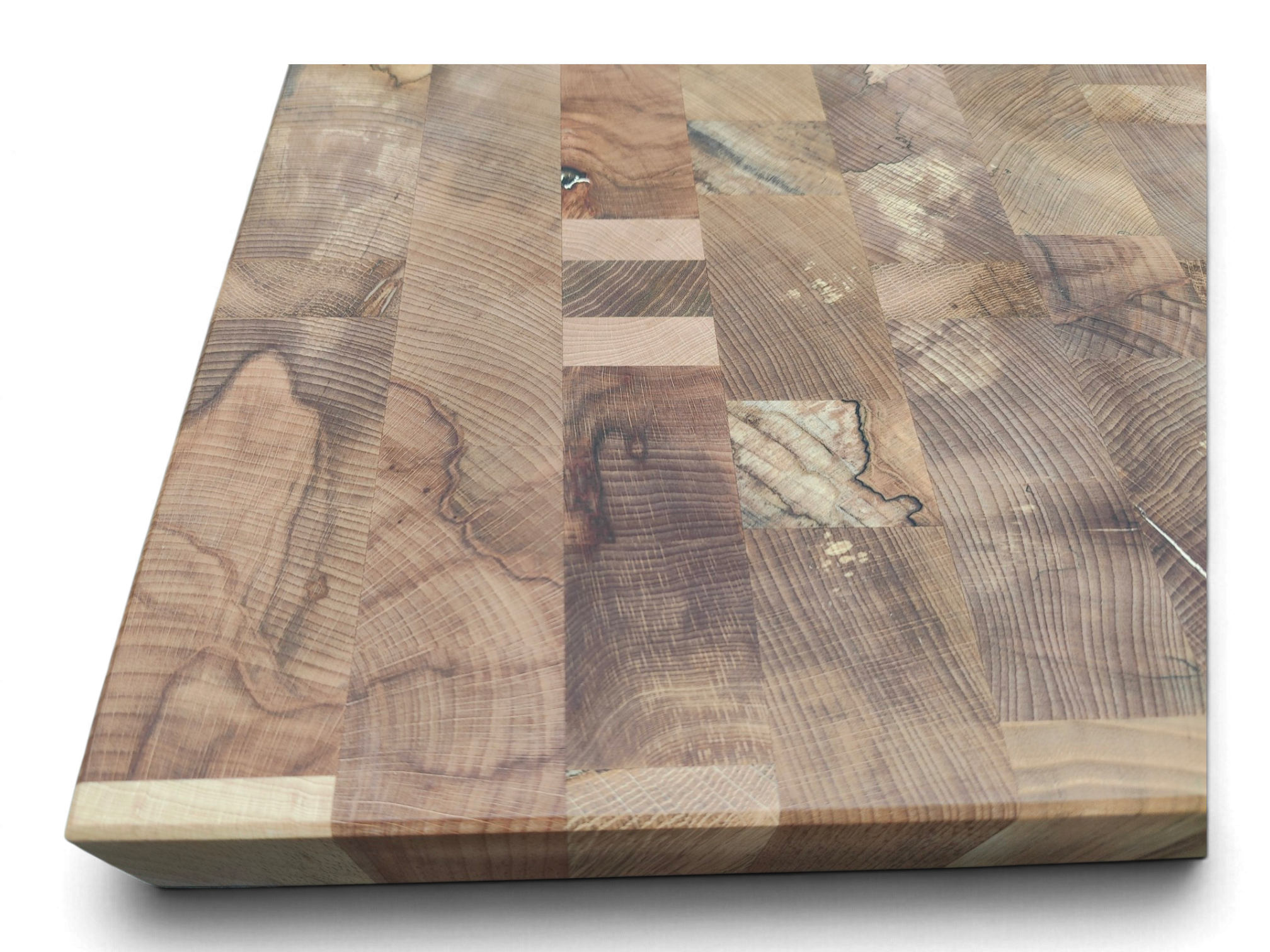 Spalt lines and flame figure across a chaos board face