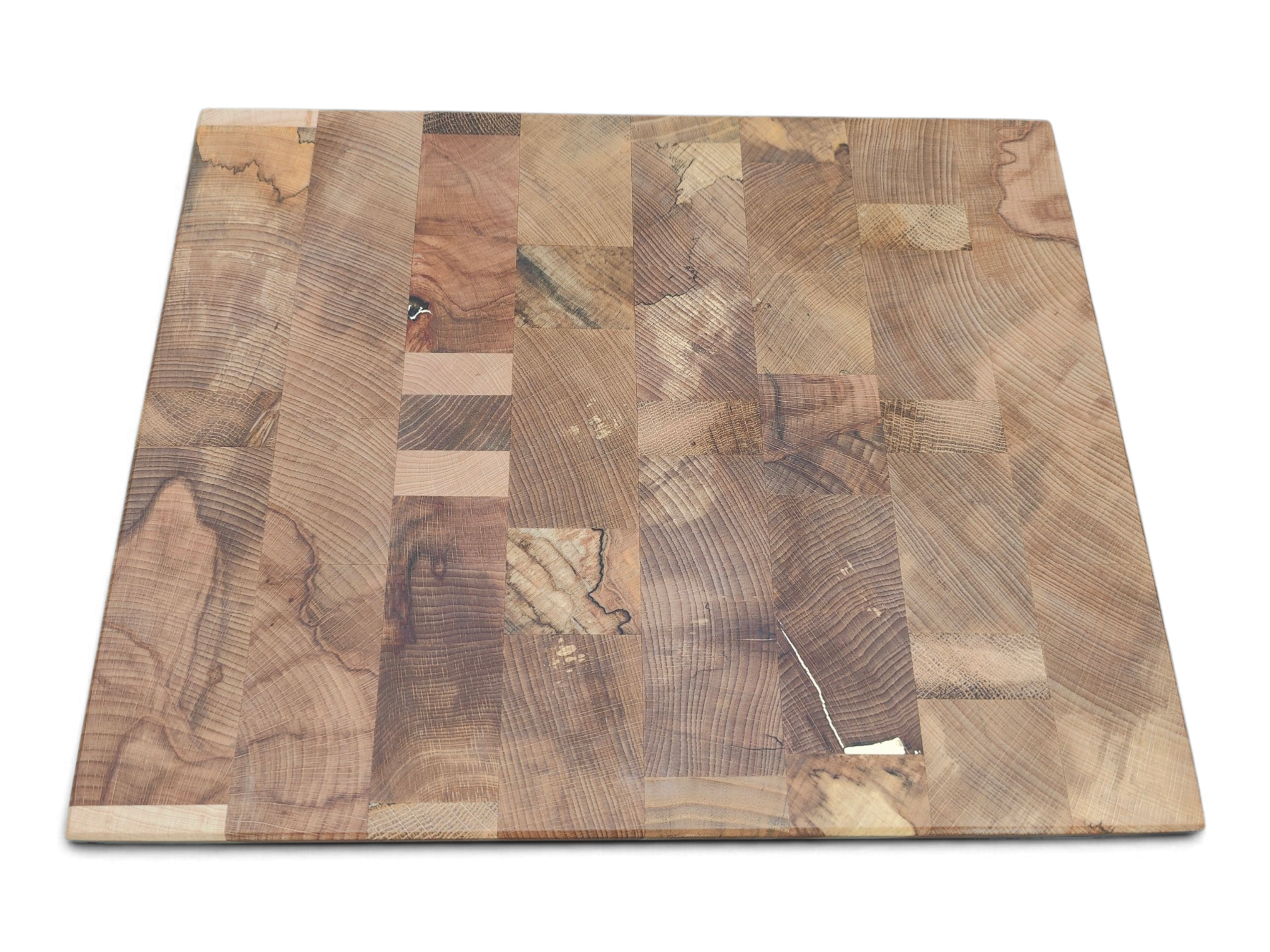 Irish chaos board in flame beech, spalted beech and oak